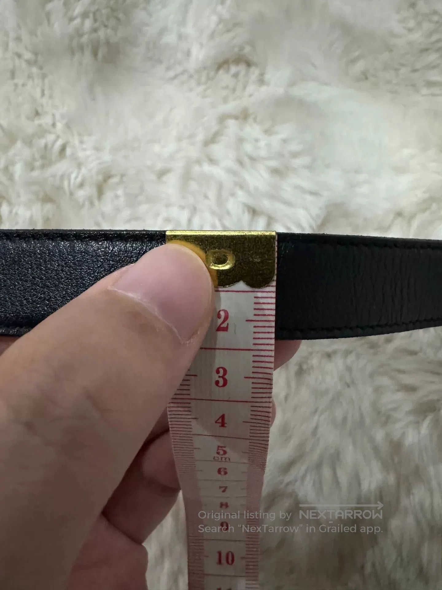 Yves Saint Laurent Saint Laurent YSL Black Silver Belt. Size ONE SIZE - 6 Thumbnail