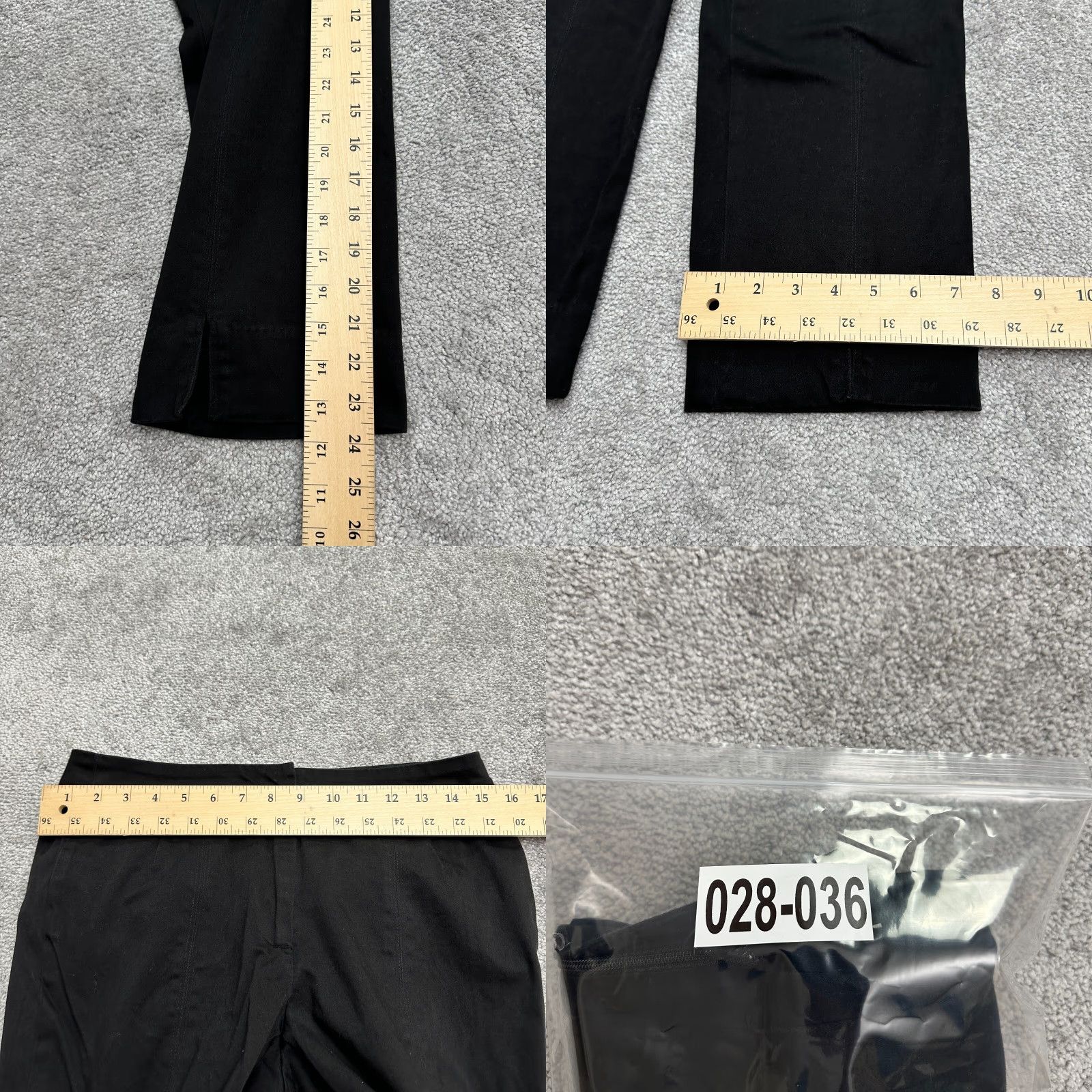 Soft Surroundings Soft Surroundings Pants Womens Small Black Mid Rise Cotton Straight Leg 30x24 Adult Regular Men's? No. End Gender: Womens Size 28" / US 6 / IT 42 - 8 Thumbnail