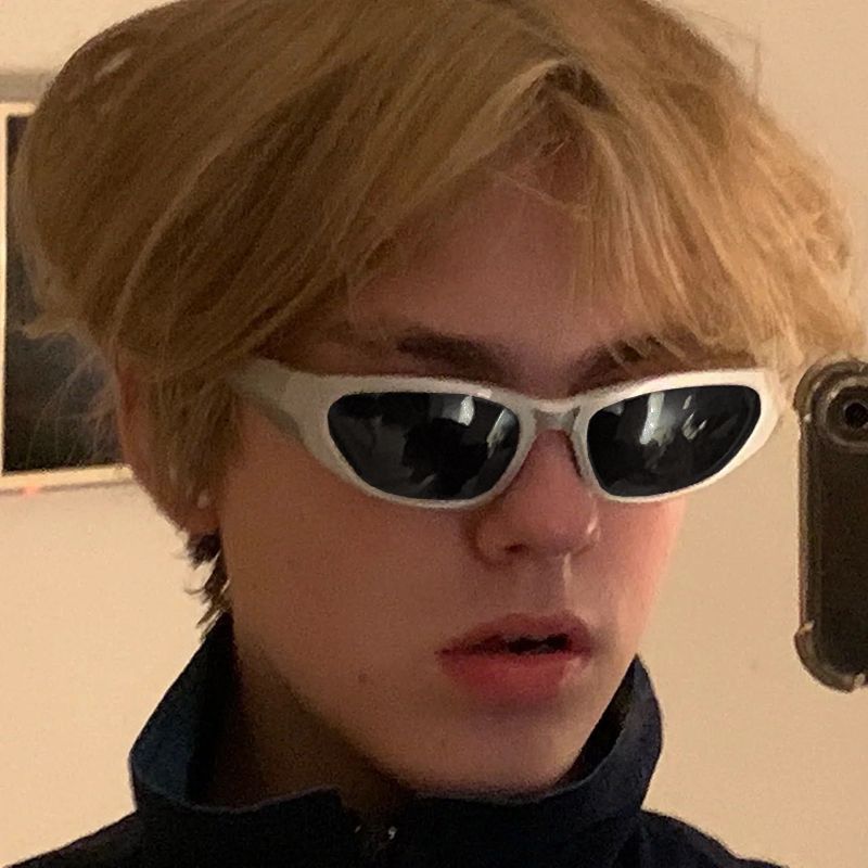 Electric Visual Retro Street ins style custom avant-garde sunglasses Size ONE SIZE - 4 Thumbnail