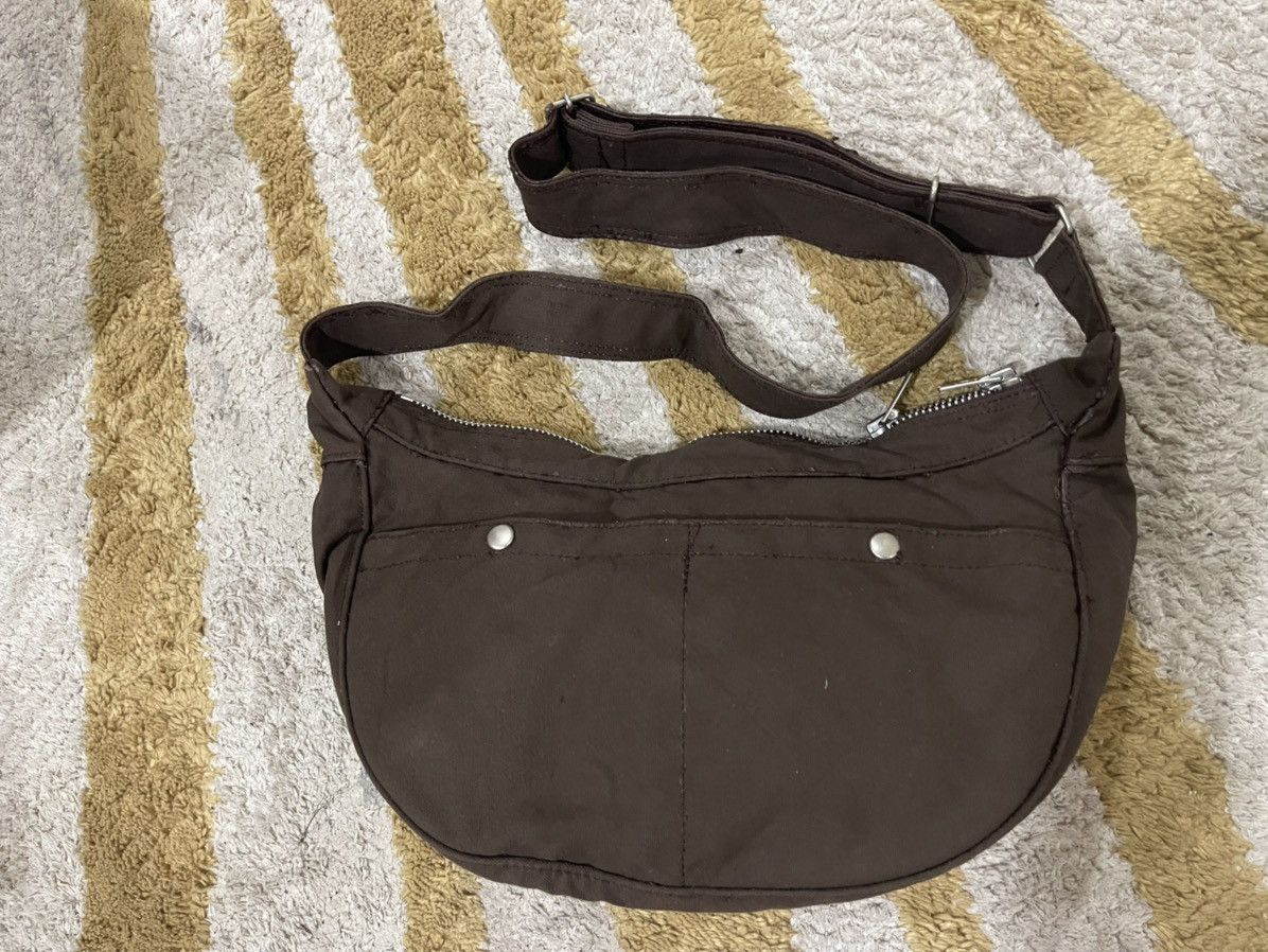 Japanese Brand VINTAGE YOSHIDA PORTER JAPAN SLING BAG DENIM LUGGAGE LABEL Size ONE SIZE - 2 Thumbnail