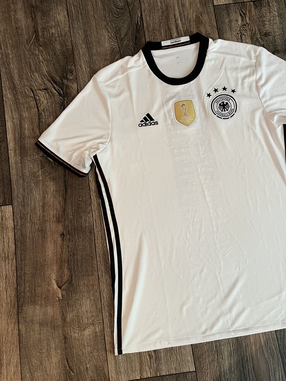 Adidas Adidas Germany 2016-2017 Home Football Jersey World Cup Size US L / EU 52-54 / 3 - 3 Thumbnail