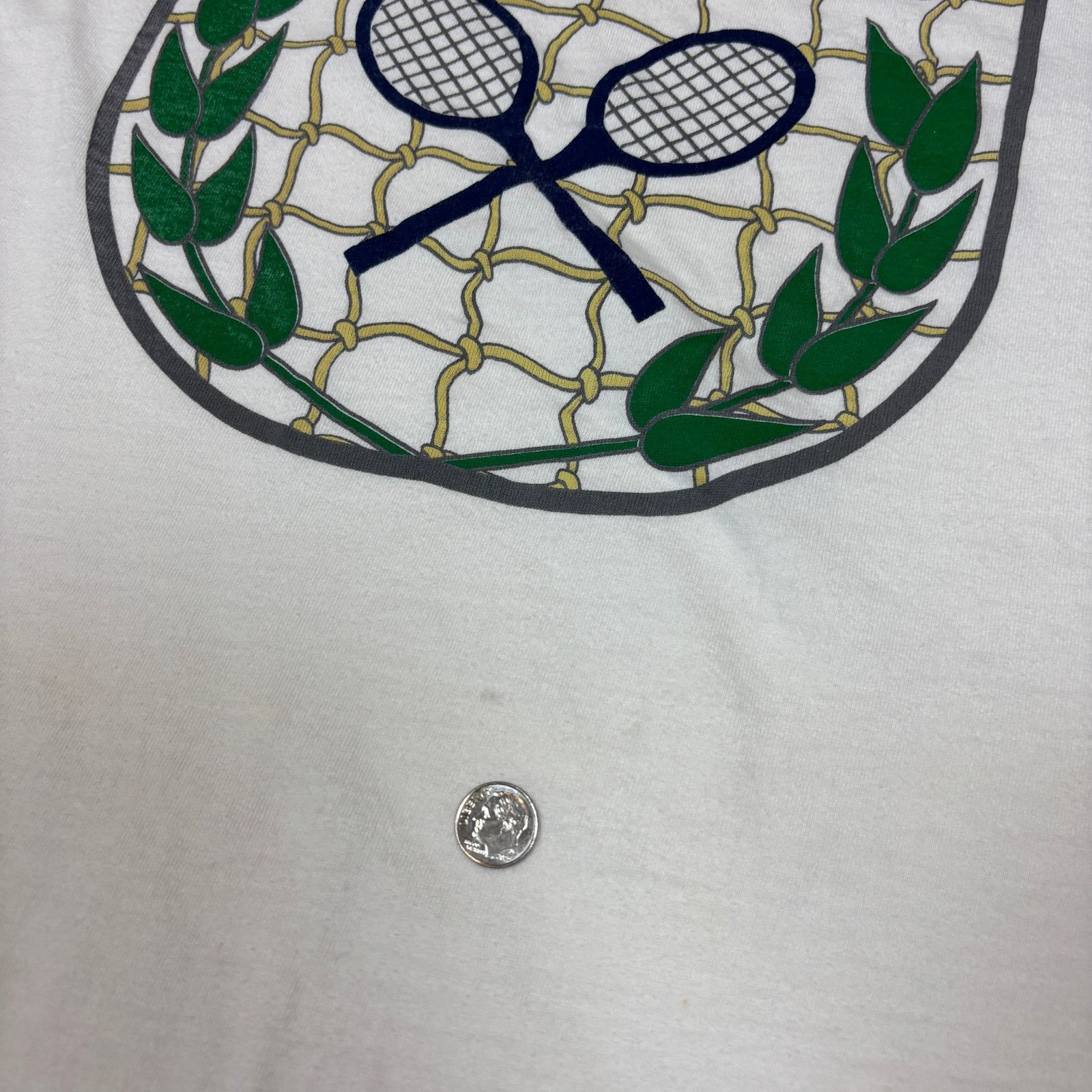 Nike VTG 80s Nike John McEnroe Wimbledon T Shirt Men's Large Size US L / EU 52-54 / 3 - 10 Thumbnail