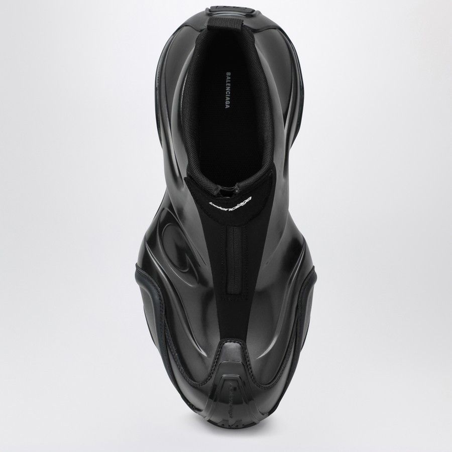Balenciaga o1d2blof0226 Shiny Basketball Sneakers in Black Size US 8 / EU 41 - 3 Thumbnail