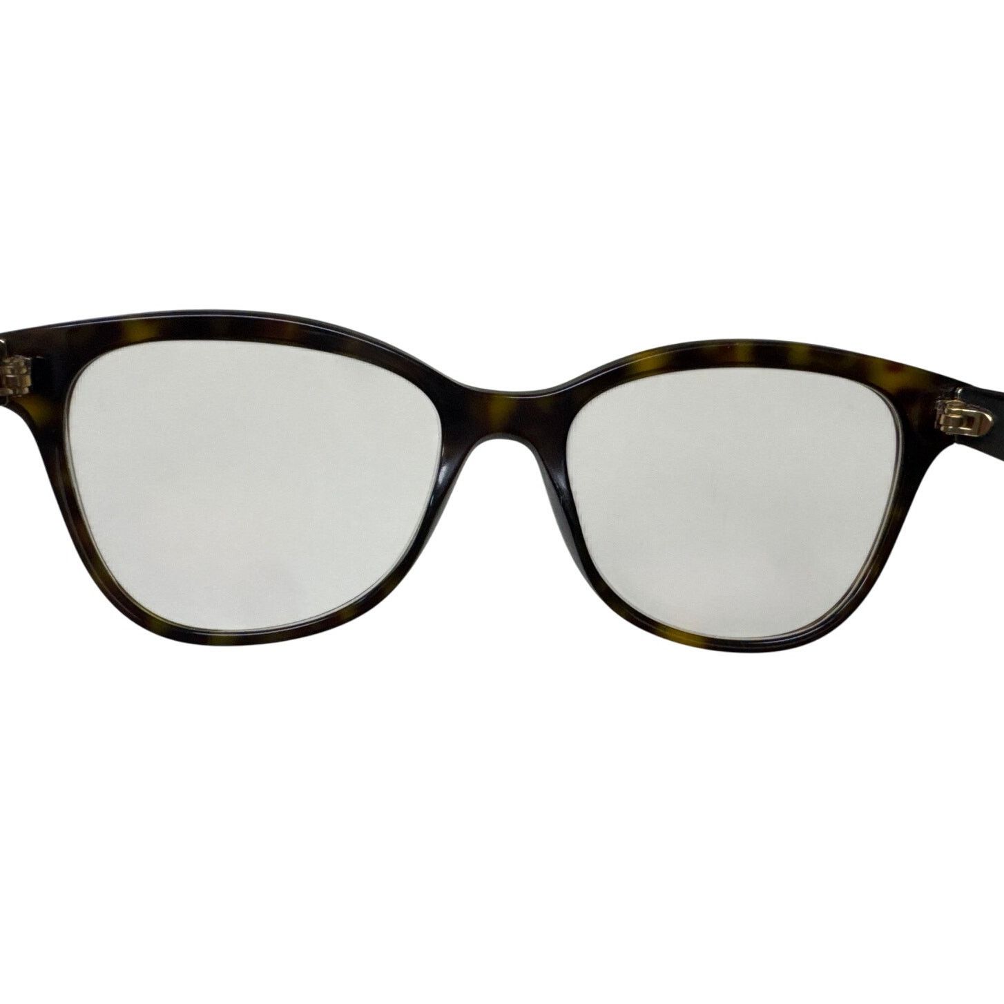 Prada Prada VPR12T 2AU-101 Tortoise Eyeglass Frames w Box Italy Size ONE SIZE - 9 Thumbnail