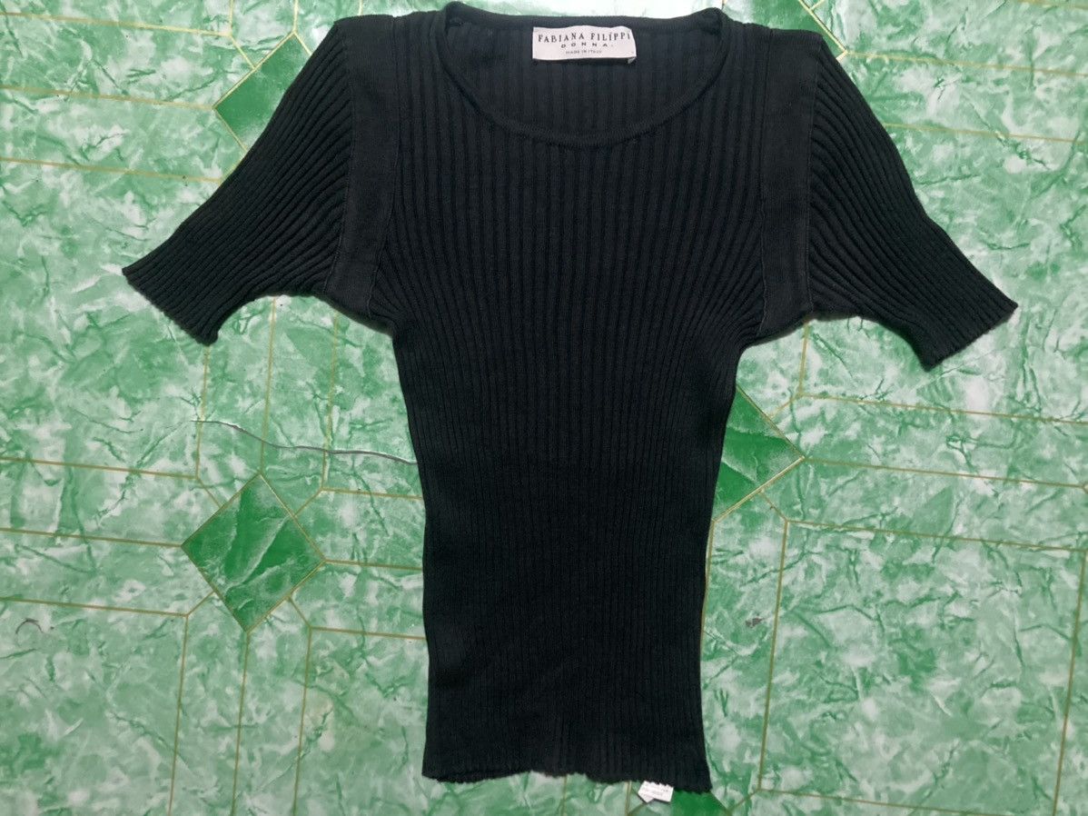 Designer × Fabiana Filippi Fabiana Filippi Short T-shirt Size S / US 4 / IT 40 - 1 Thumbnail