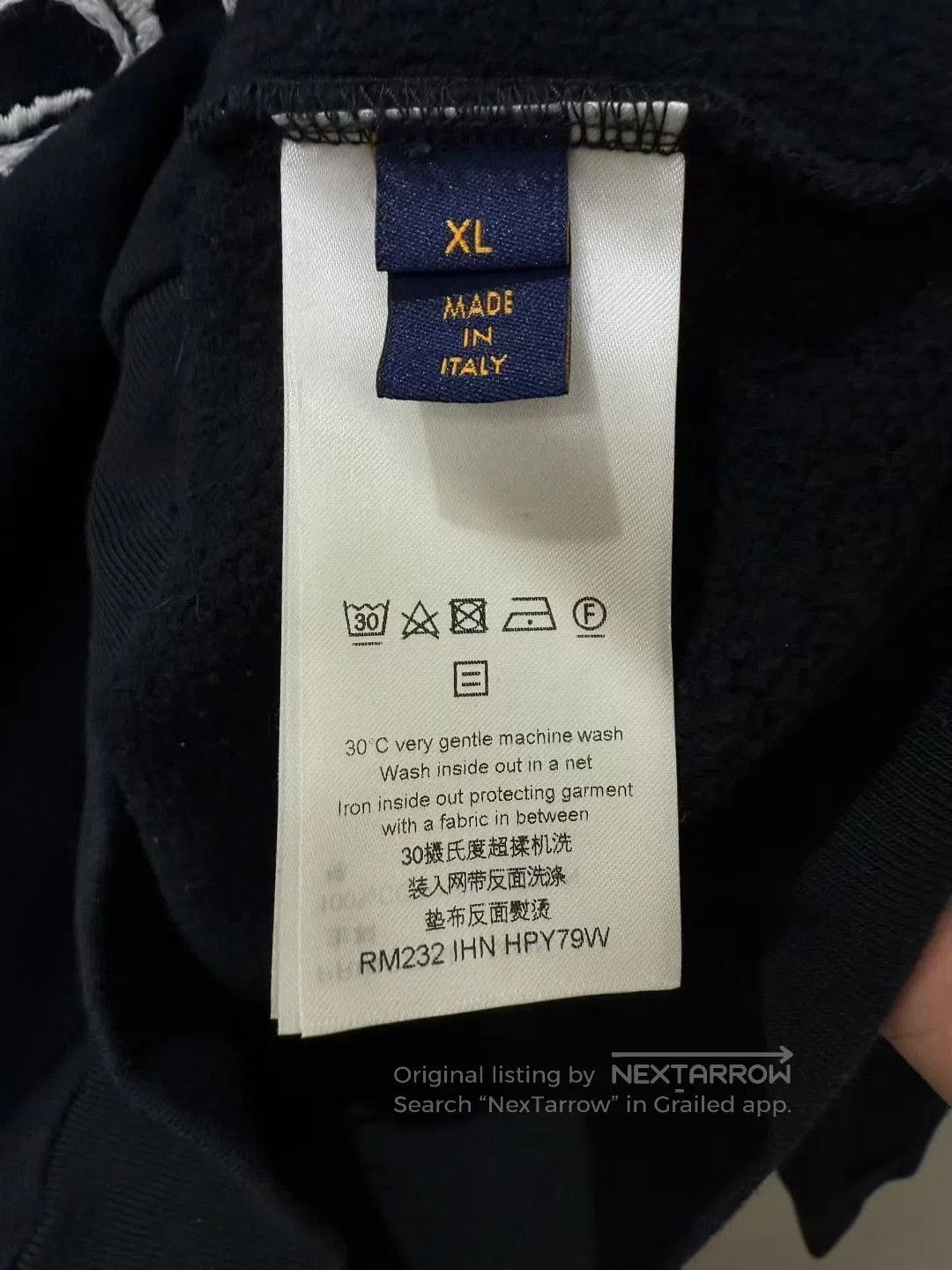 Louis Vuitton Louis Vuitton LV Hammer Logo Sweatshirt. Size US XL / EU 56 / 4 - 3 Thumbnail