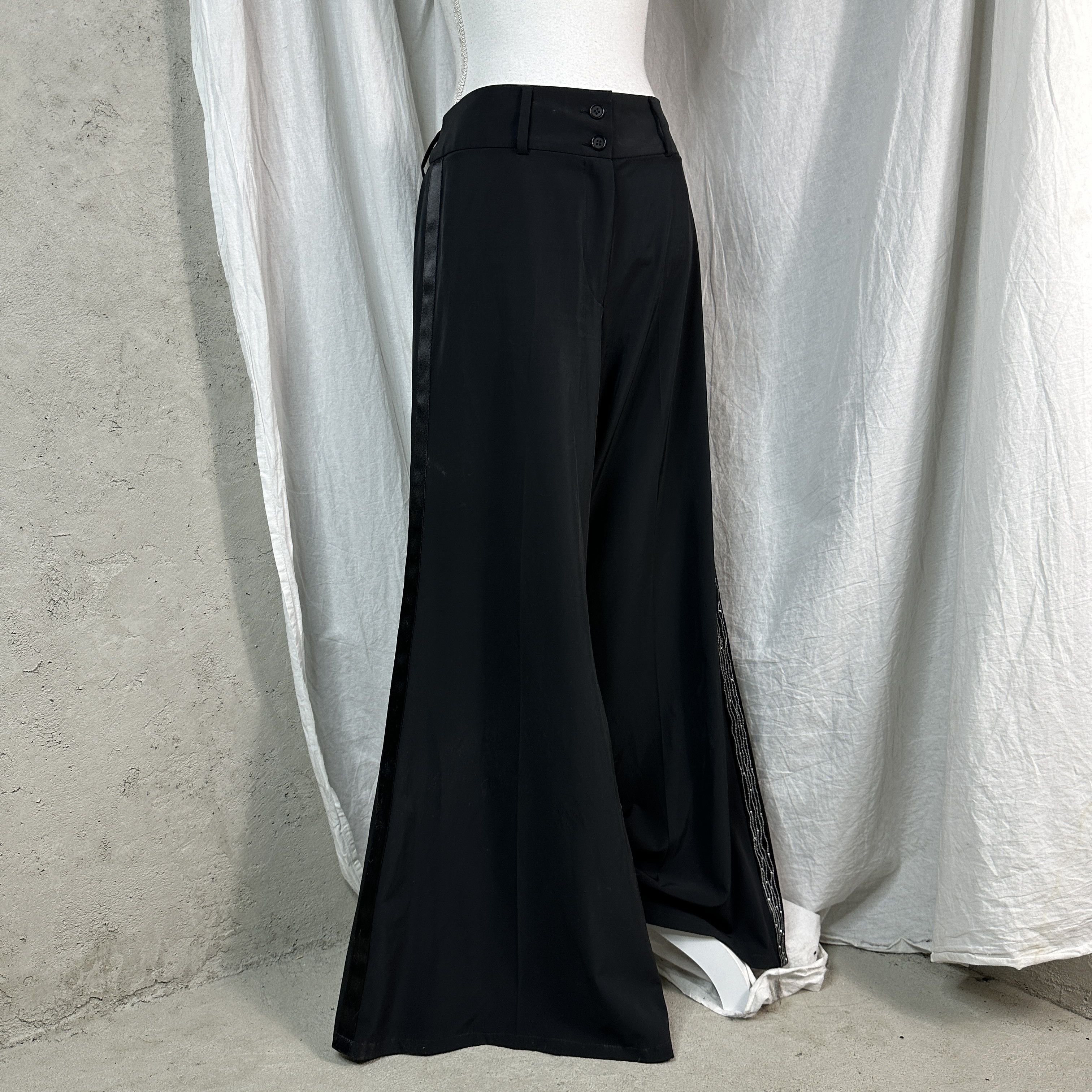 Marithe + Francois Girbaud Marithe Francois Girbaud Ultra Wide Leg Vintage pants Size 34" / US 12 / IT 48 - 8 Thumbnail