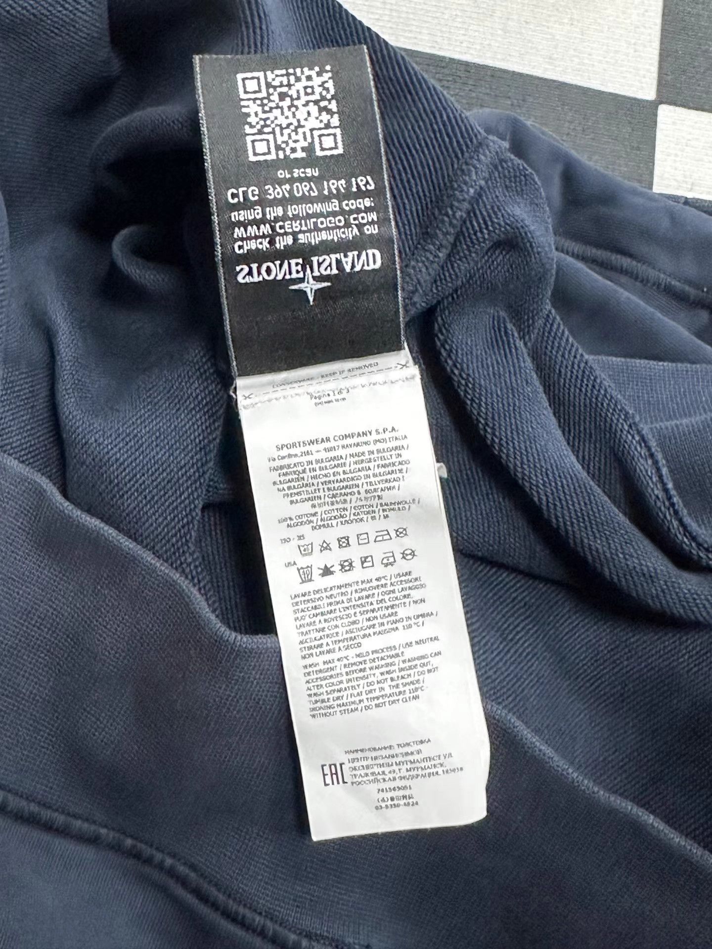 Stone Island Stone Island Black Crew Neck Sweatshirt K5 Size US L / EU 52-54 / 3 - 6 Thumbnail