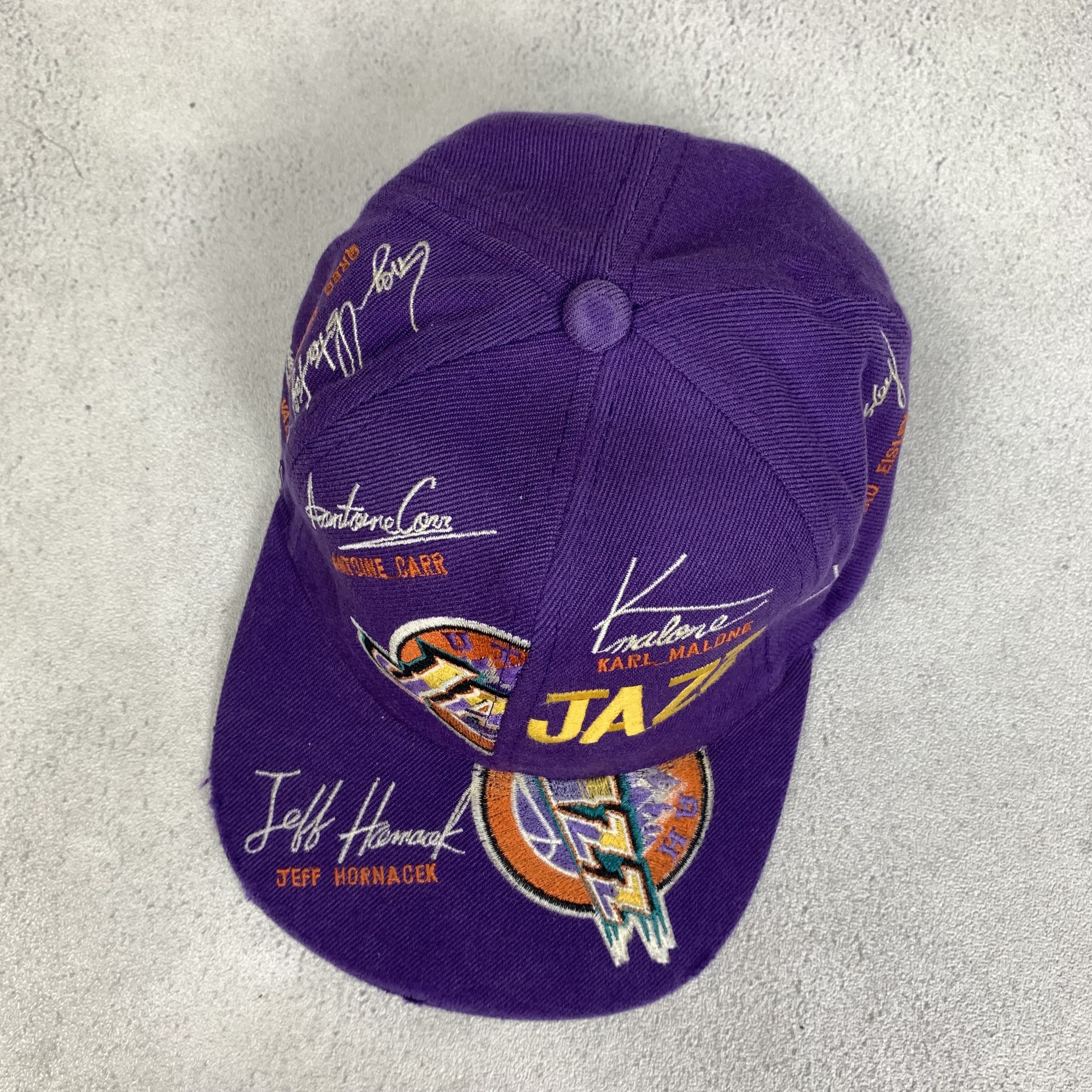 NBA Vintage NBA Utah Jazz Hat Size ONE SIZE - 2 Thumbnail