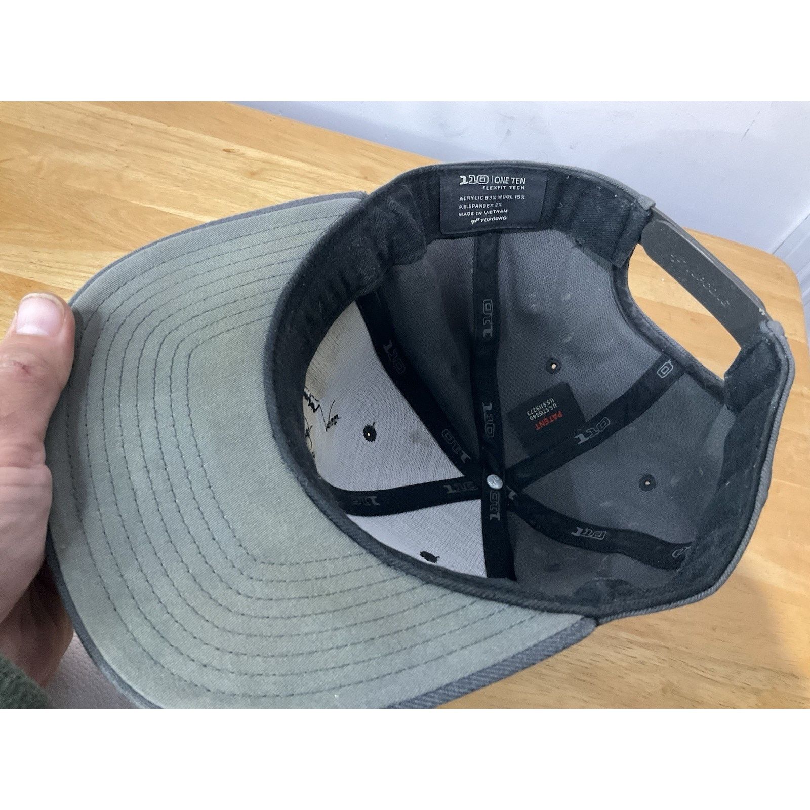 Other FAR I apparel Golf Hat Snap Back Adjustable Gray 110 Size ONE SIZE - 5 Thumbnail