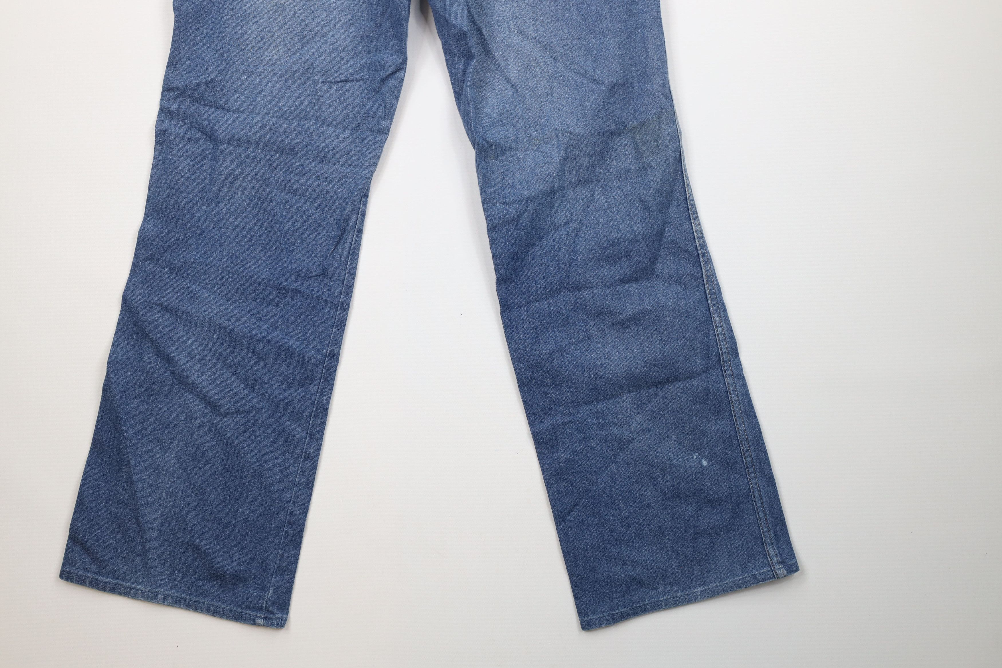 Vintage Vintage 70s Streetwear Wide Leg Bell Bottoms Jeans USA Size US 34 / EU 50 - 12 Thumbnail