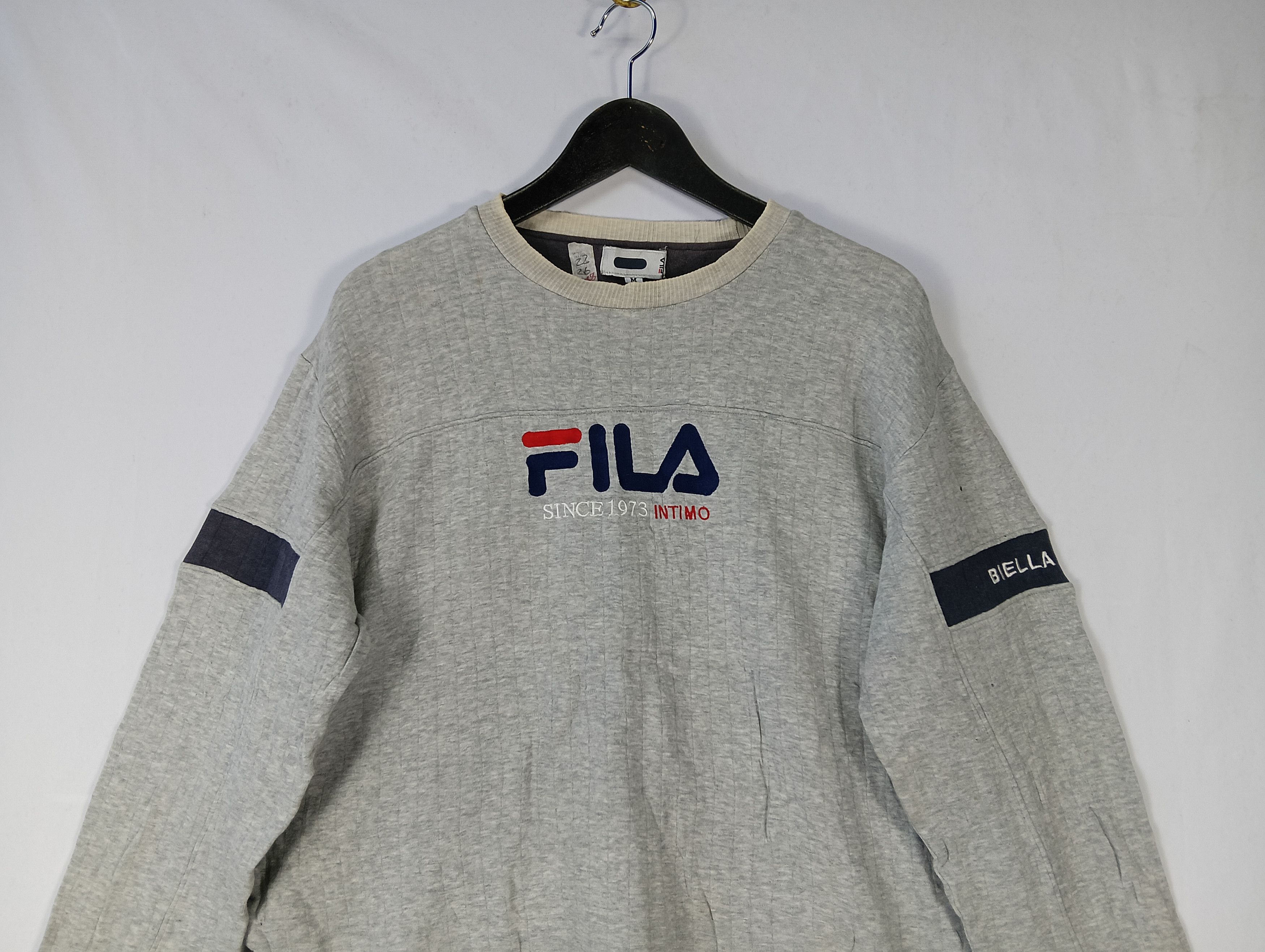 Fila VINTAGE FILA BIELA ITALIA INTIMO SWEATSHIRT Size US L / EU 52-54 / 3 - 2 Thumbnail