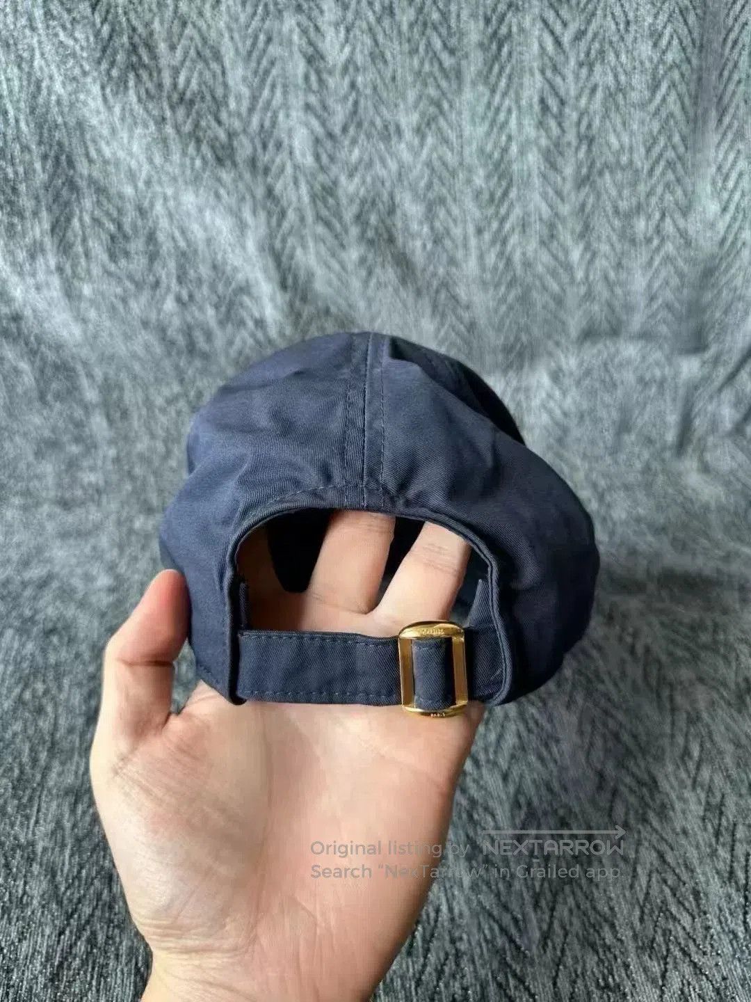 Celine celine logo baseball cap in navy blue. Size ONE SIZE - 6 Thumbnail