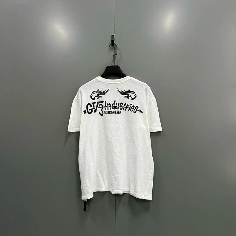 Givenchy Givenchy White Printed Logo Short Sleeve S Size US S / EU 44-46 / 1 - 3 Thumbnail