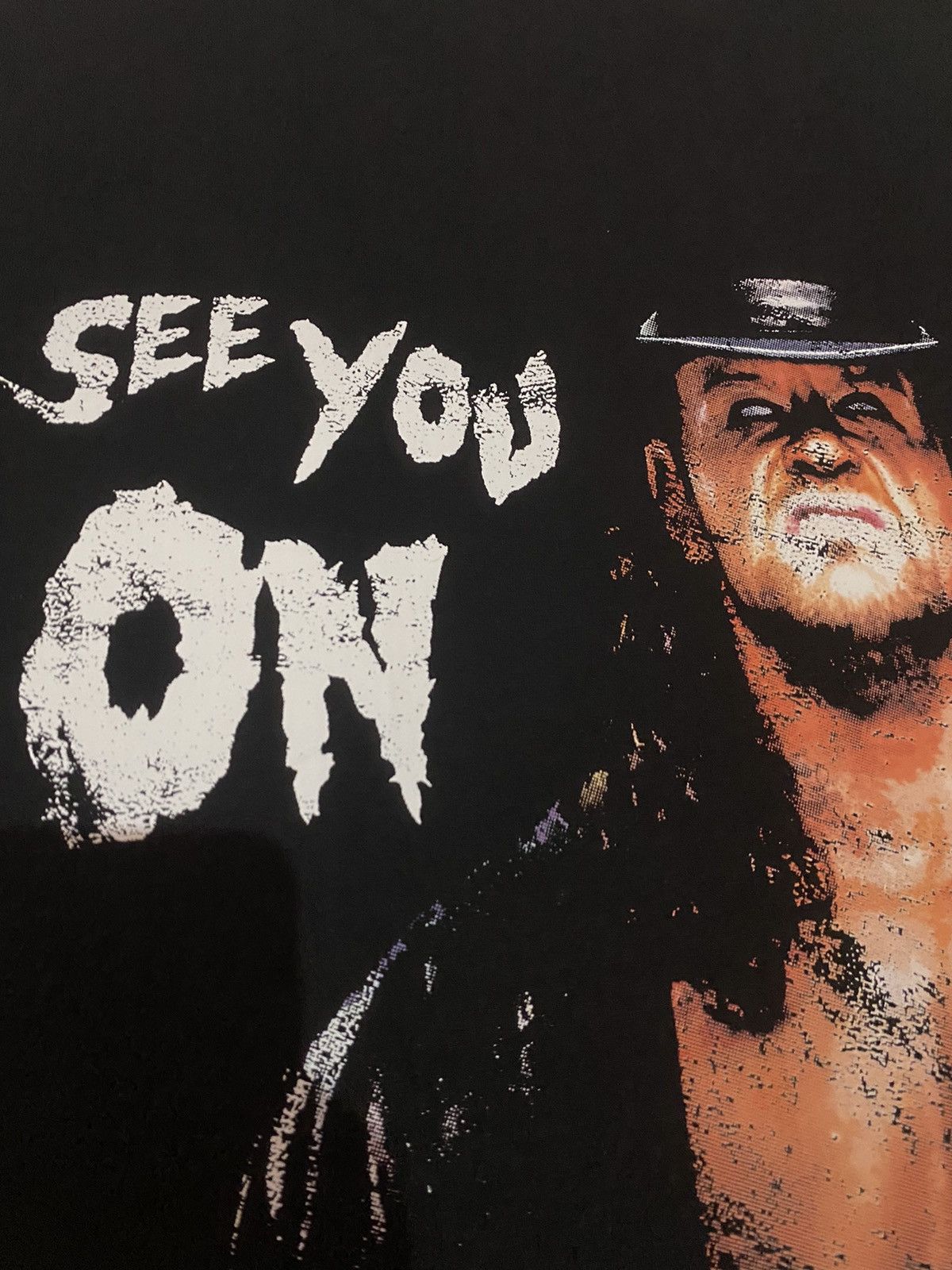 Vintage × WCW/nWo × WWF 🔥RARE🔥 The Undertaker Smackdown Wrestling Mankind boot tee Size US L / EU 52-54 / 3 - 6 Thumbnail