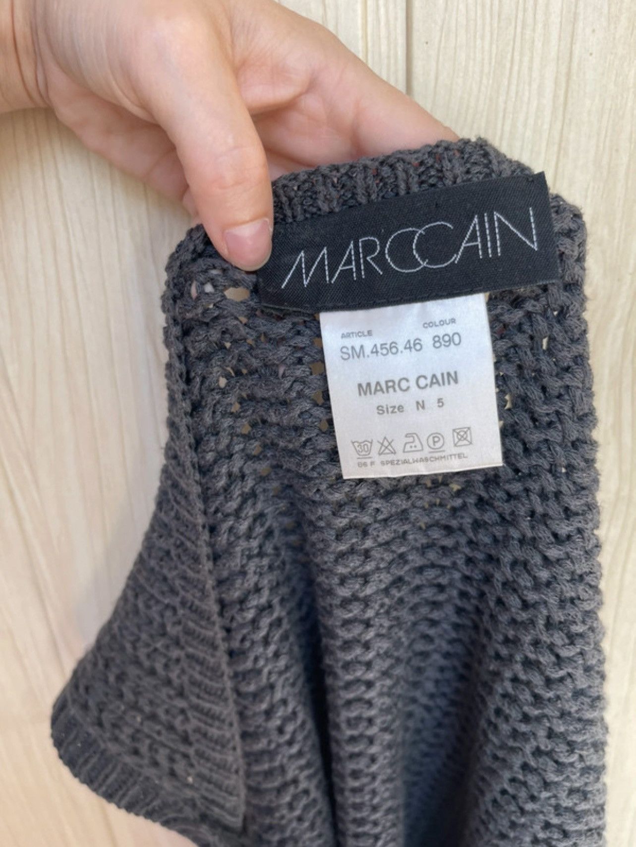 Other Marc Cain M linen vest sweater Size M / US 6-8 / IT 42-44 - 4 Thumbnail