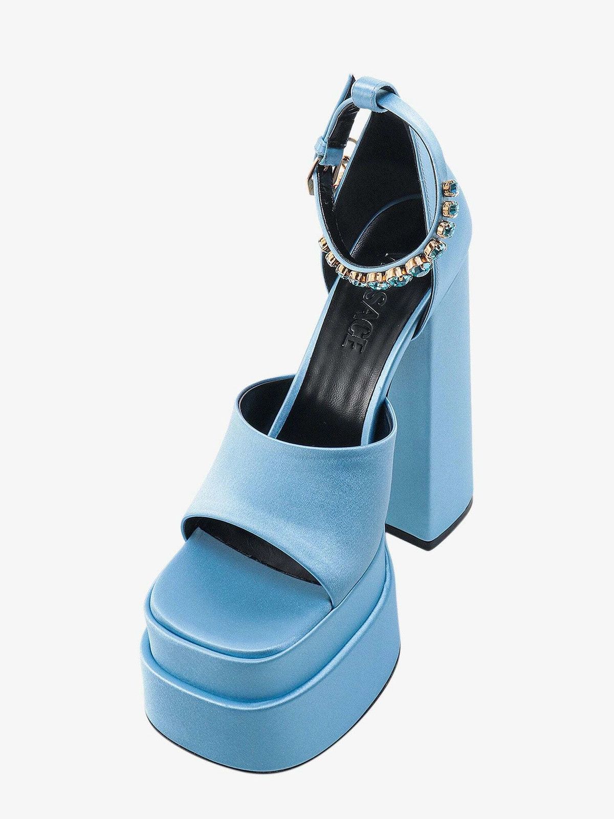 Versace o1y0226 Ankle Strap Sandals in Sky Blue Size US 9 / IT 39 - 3 Thumbnail