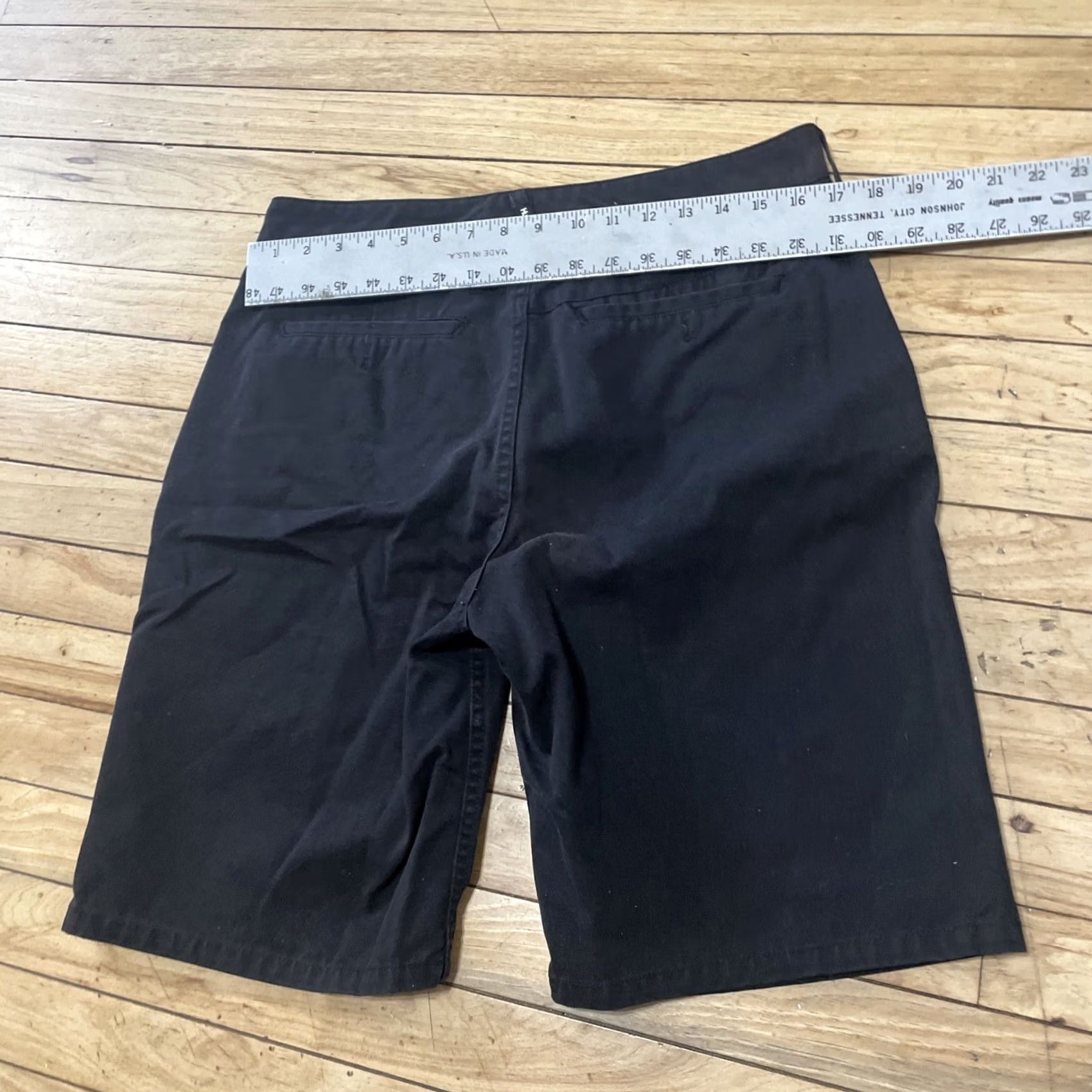 Hurley Hurley Shorts Men 32 Black Sun Bleached Thick Canvas Preppy Skate Surf Chino 32 Size US 32 / EU 48 - 6 Thumbnail