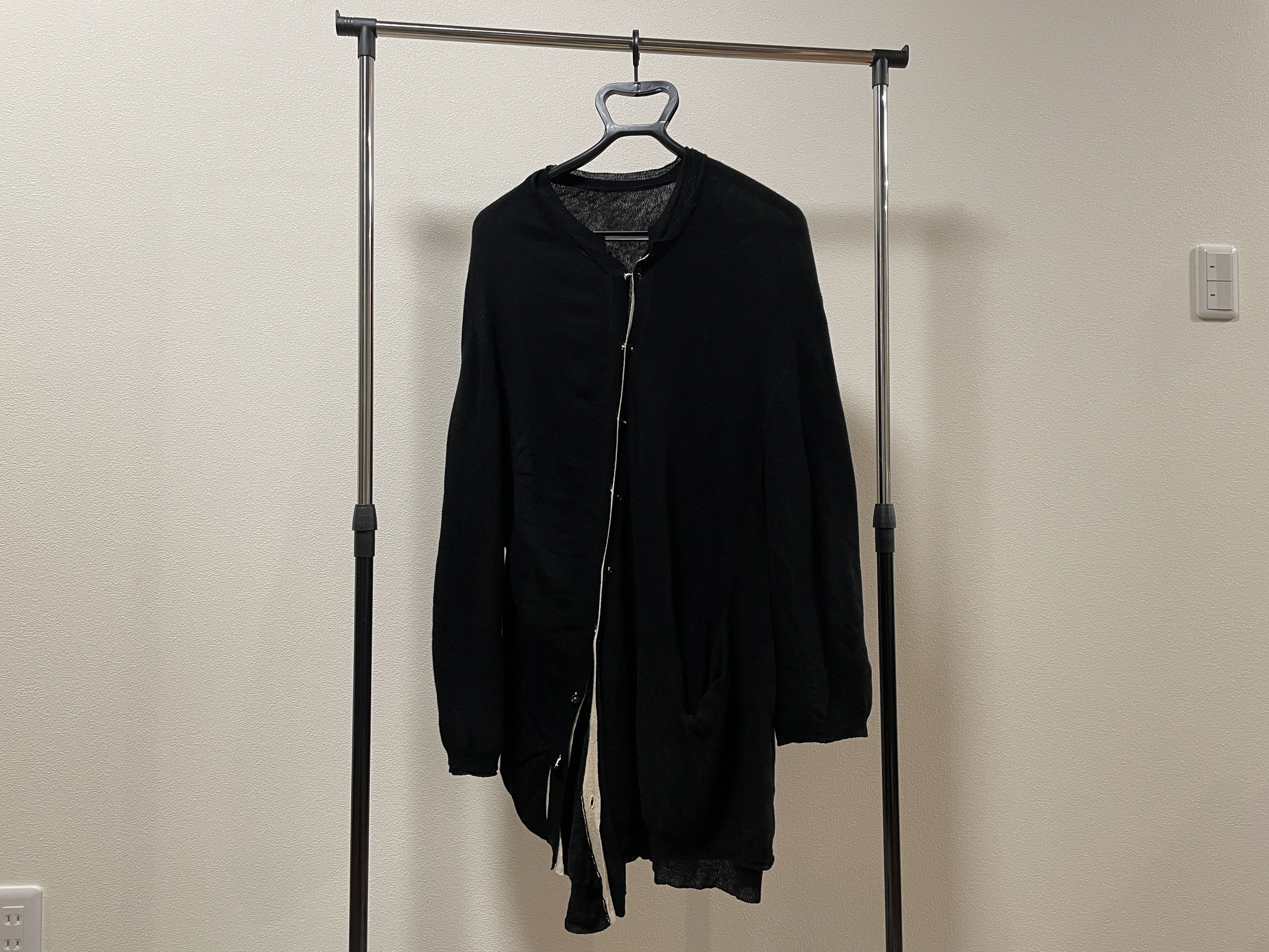 Yohji Yamamoto Yohji Yamamoto POUR HOMME Layered Knit Cardigan (3-Way) Size US M / EU 48-50 / 2 - 1 Thumbnail