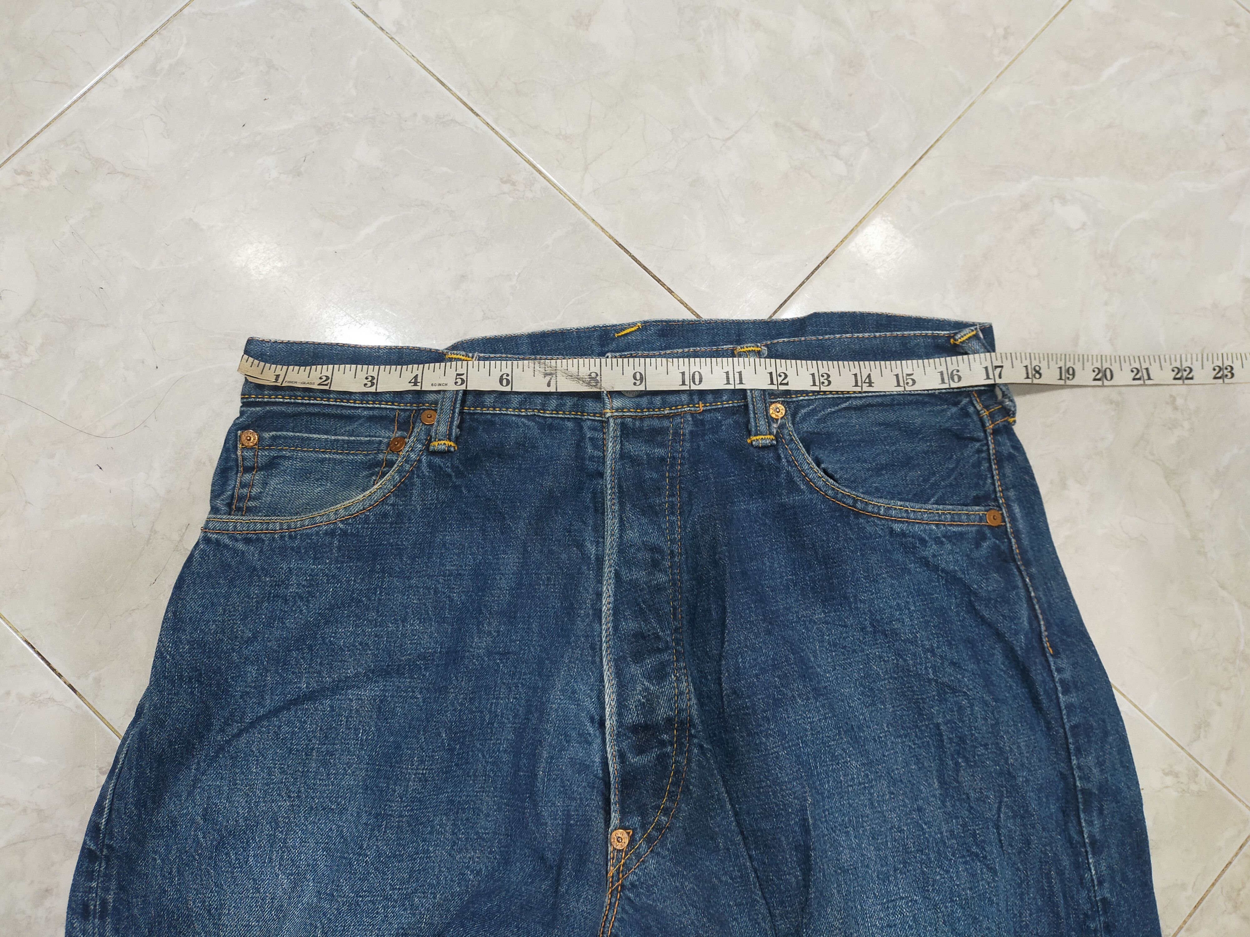 Evisu × Japanese Brand × Orslow Vintage Evisu Japan Selvedge Denim Size US 34 / EU 50 - 20 Thumbnail