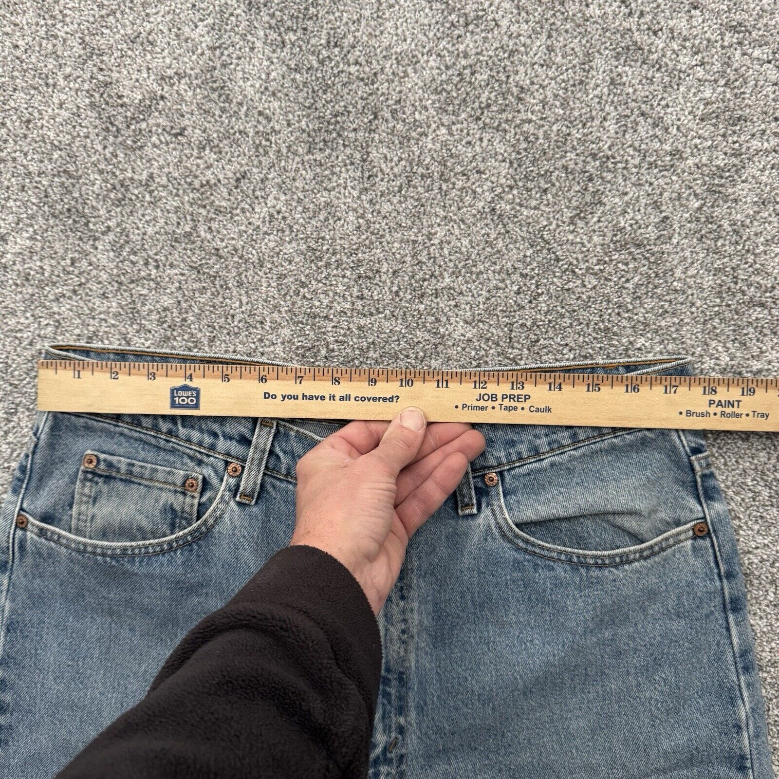 Levi's Levis 90s Y2K Relaxed 550 Jeans Mens 38X30 Baggy Streetwear Size US 38 / EU 54 - 3 Thumbnail