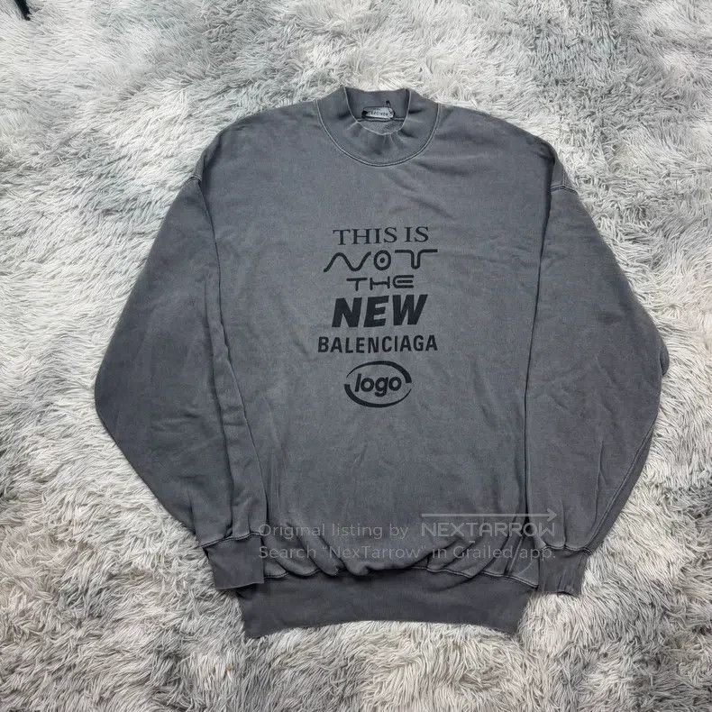 Balenciaga Balenciaga Slogan Hoodie Size US M / EU 48-50 / 2 - 1 Thumbnail