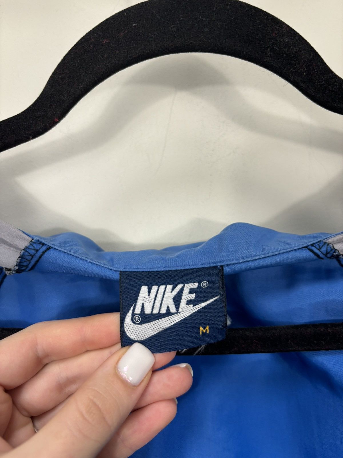 Nike Vintage Nike 80s Retro Hype Full Zip Nylon Track Top Jacket Size US M / EU 48-50 / 2 - 10 Thumbnail