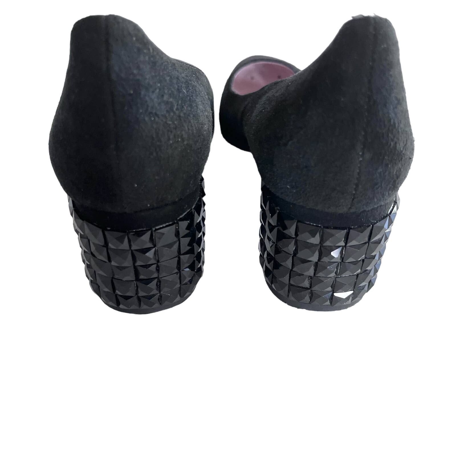 Kate Spade Kate Spade New York Danika Too Black Suede Jeweled Mid Heel Size US 6 / IT 36 - 5 Thumbnail