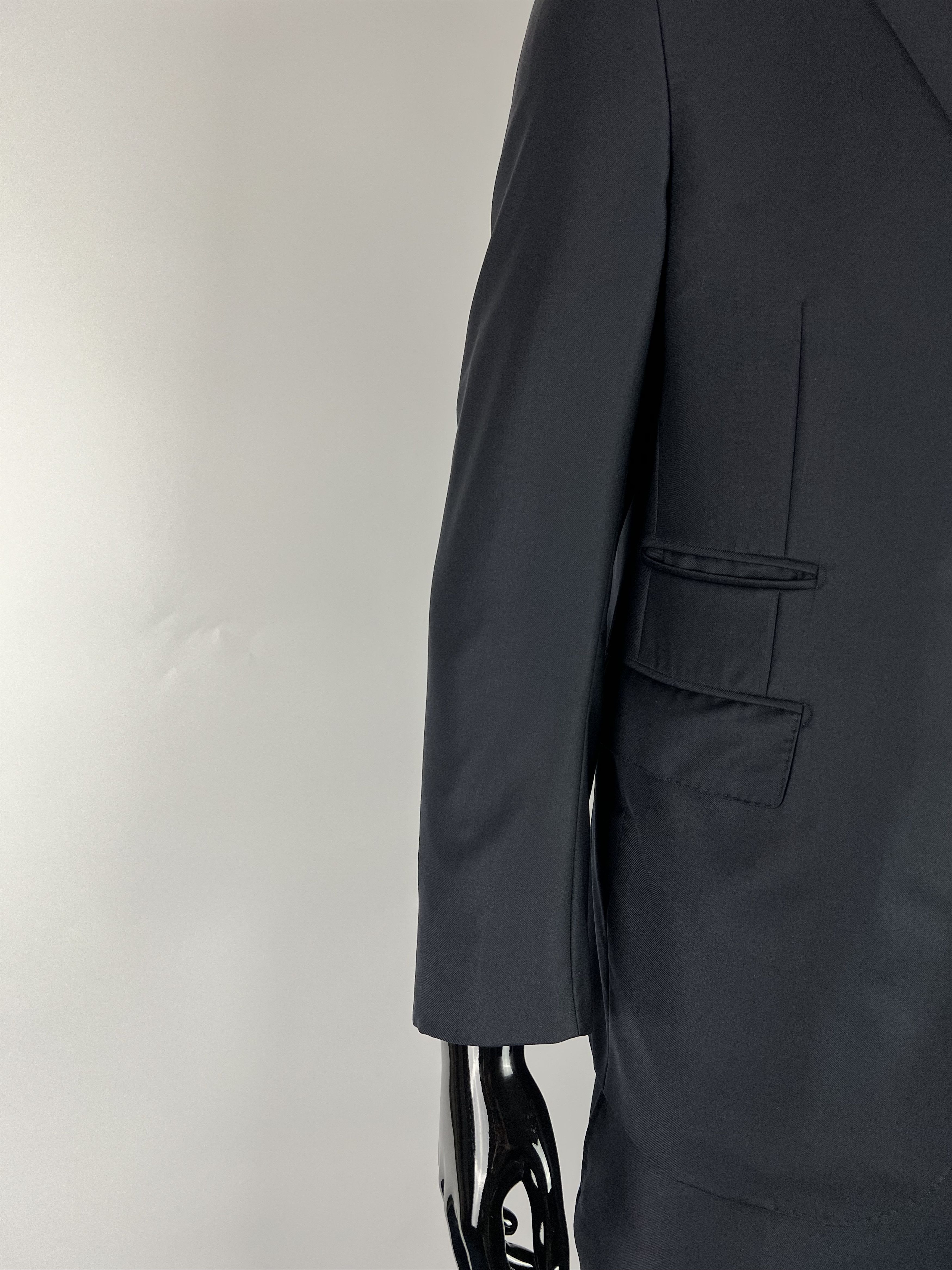 Ermenegildo Zegna Ermenegildo Zegna Trofeo Navy Blue Wool Suit Size EU50 Size 50R - 7 Thumbnail