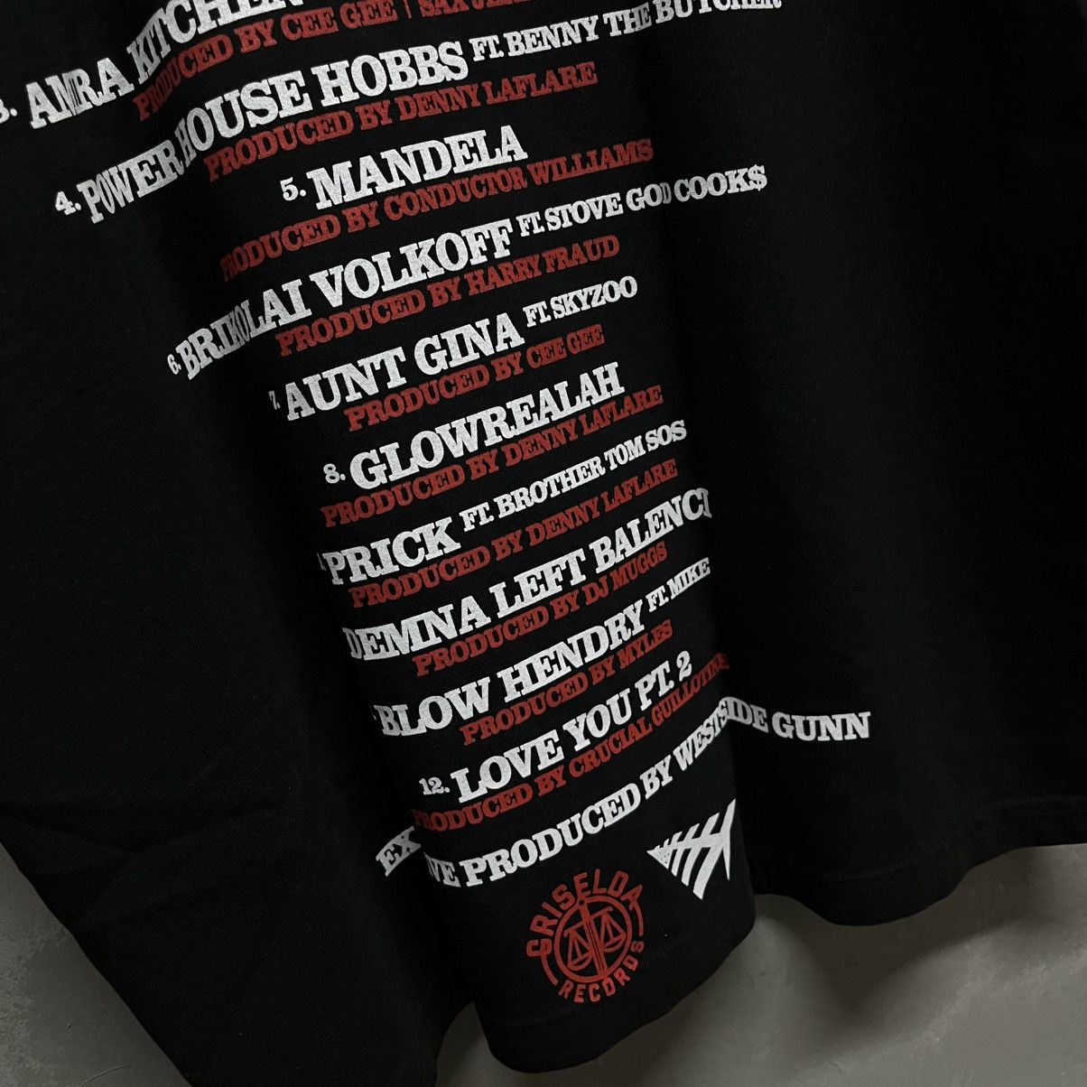 WWE Exclusive WestsideGunn 4thrope Virgil Tee Size US M / EU 48-50 / 2 - 6 Thumbnail