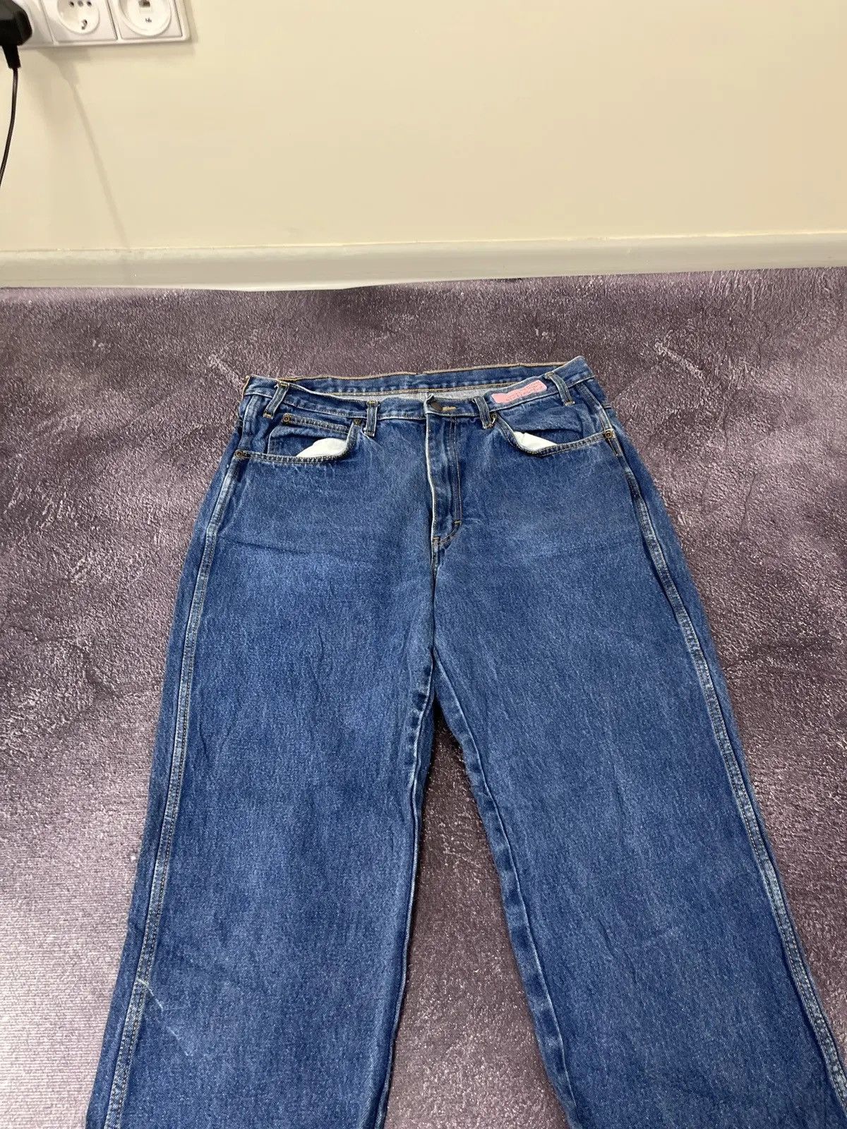 Dickies × Vintage Vintage Dickies USA Blue Denim Work Hype Jeans Size US 34 / EU 50 - 7 Thumbnail