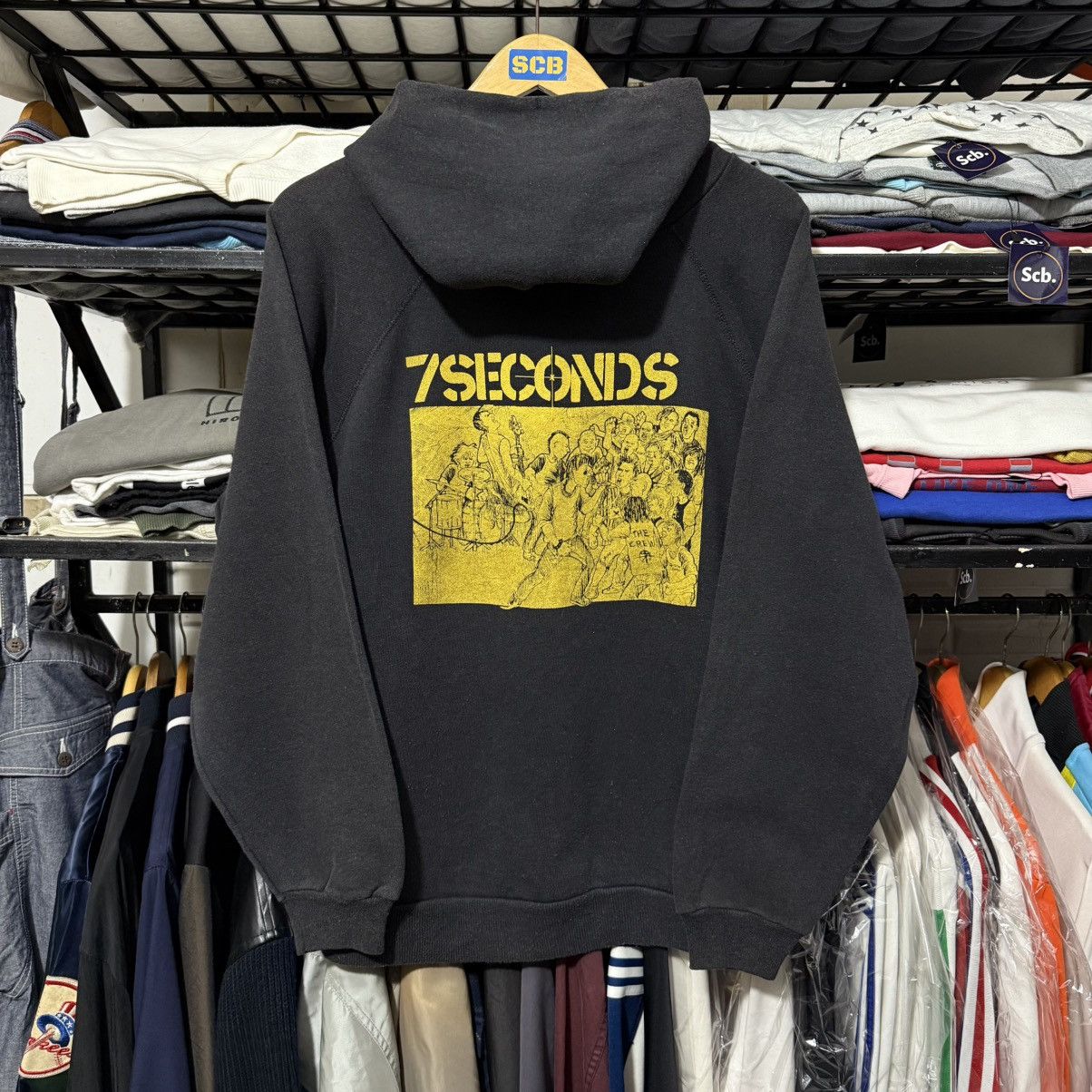 Band Tees Vintage 80s 7seconds Walk Together Rock Together Hoodie Size US L / EU 52-54 / 3 - 1 Thumbnail