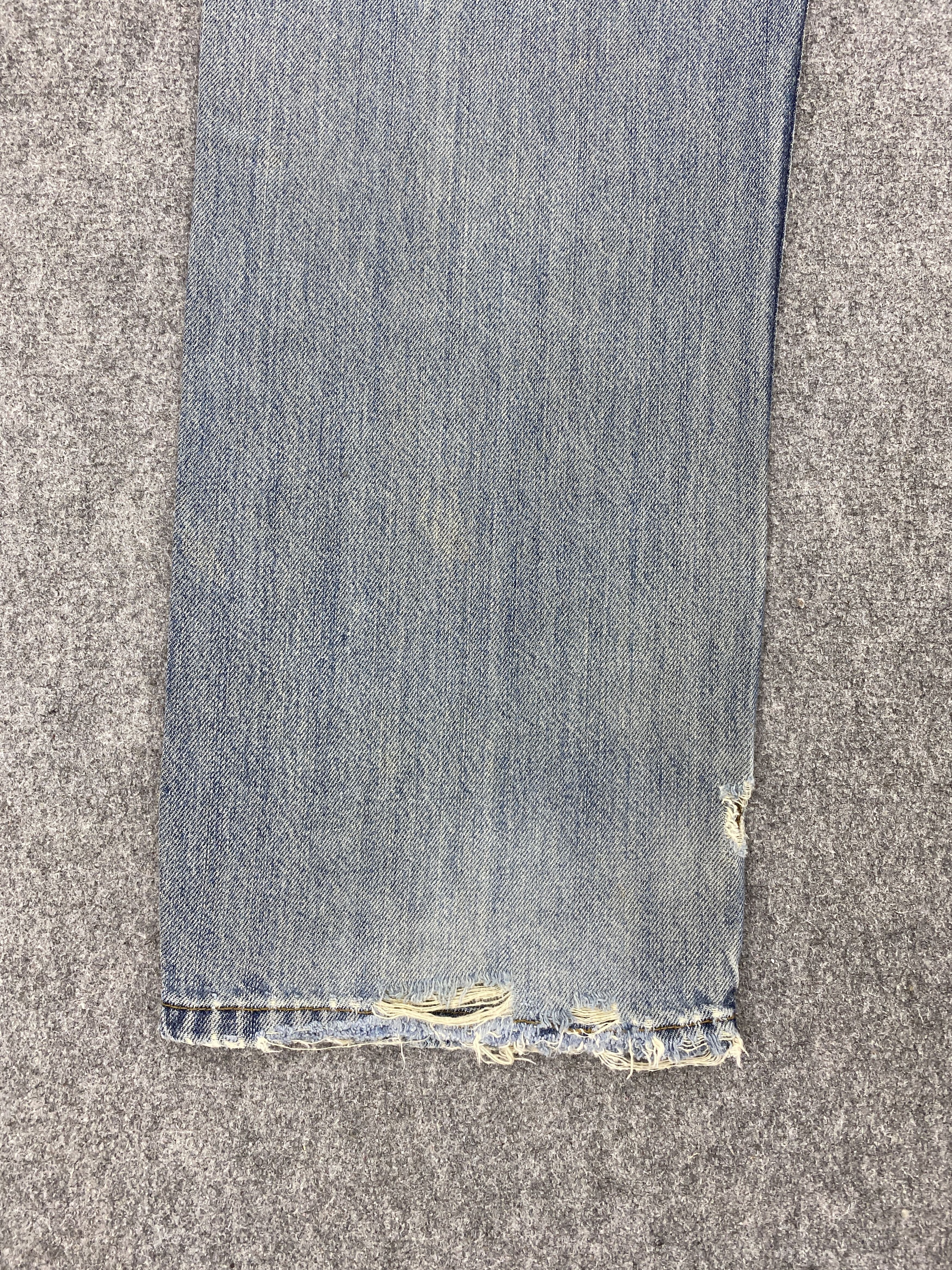 Levi's × Vintage Distrressed Vintage Levis Authentic Signature Jeans Size US 34 / EU 50 - 14 Thumbnail