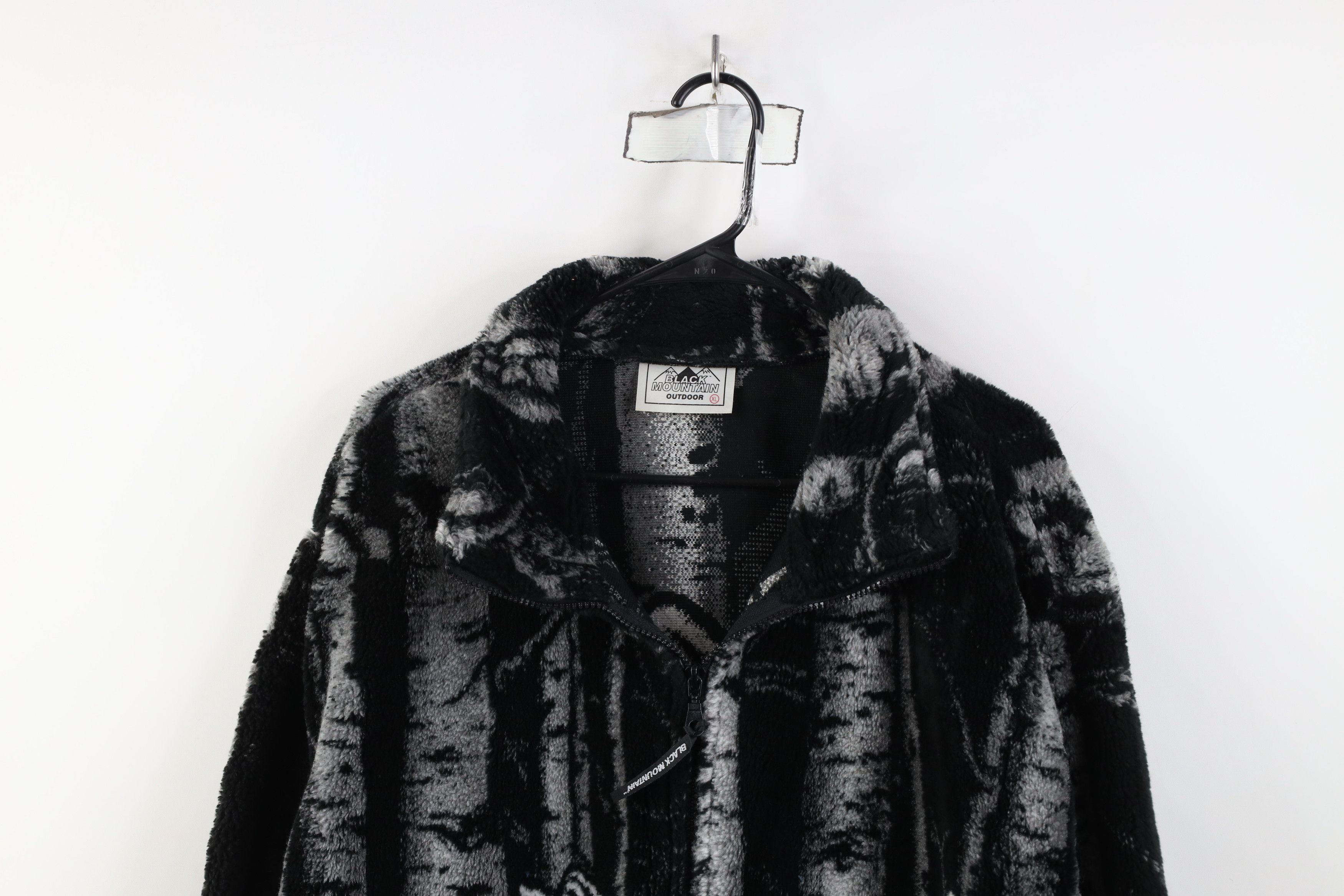 Vintage Vintage 90s Streetwear Over Print Full Zip Fleece Jacket USA Size US XL / EU 56 / 4 - 2 Thumbnail