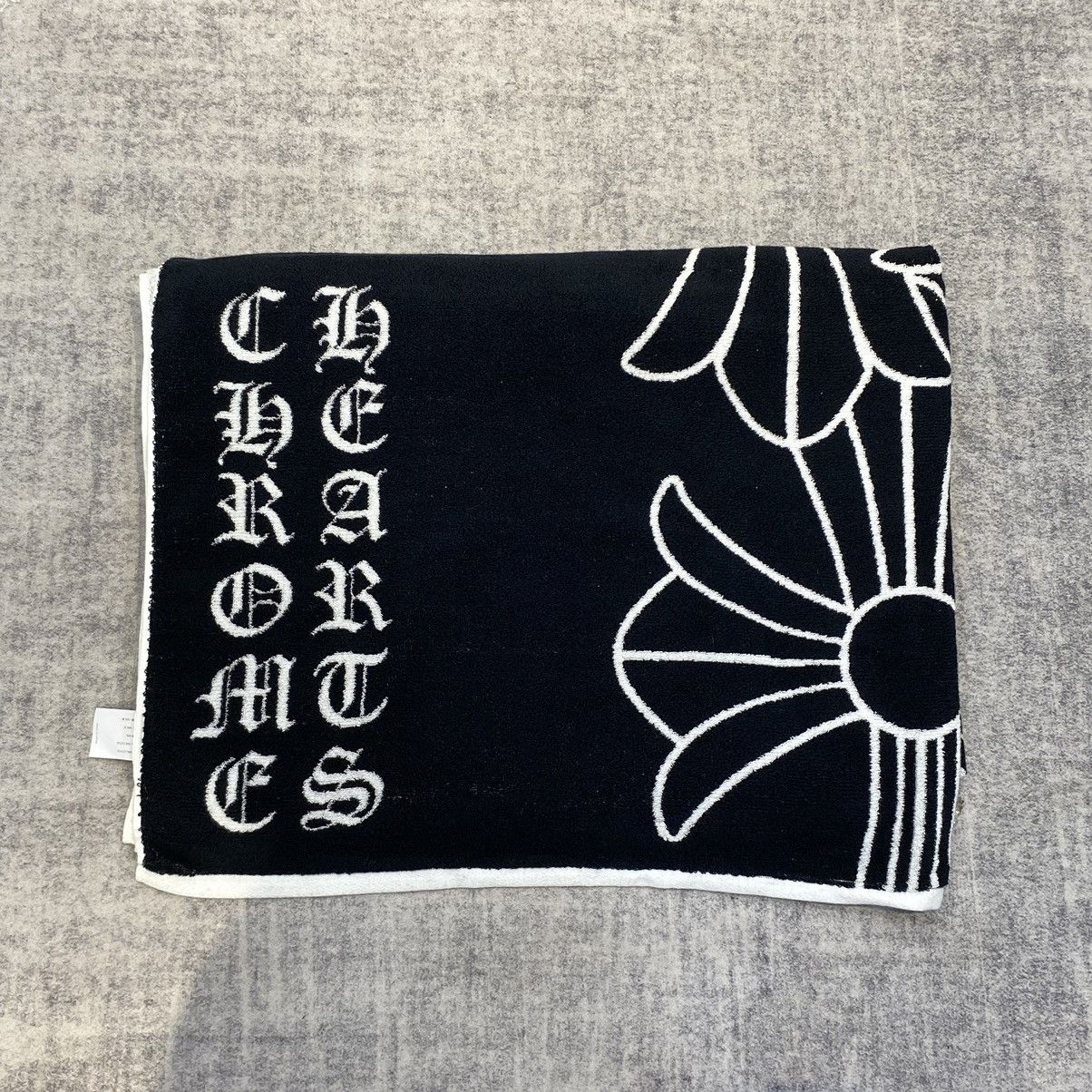Chrome Hearts Chrome Hearts Cemtry Beach Towel black Size ONE SIZE - 1 Thumbnail