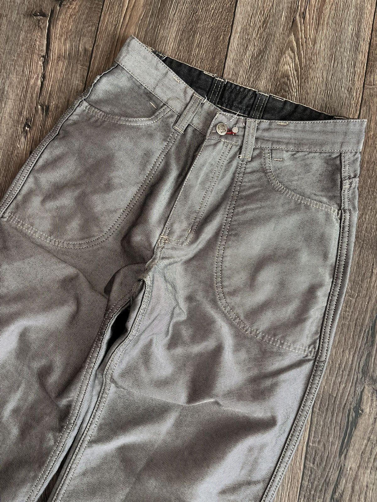 Fubu Vintage Fubu Logo Carpenter Baggy Reversible Denim Jeans Size US 30 / EU 46 - 15 Thumbnail