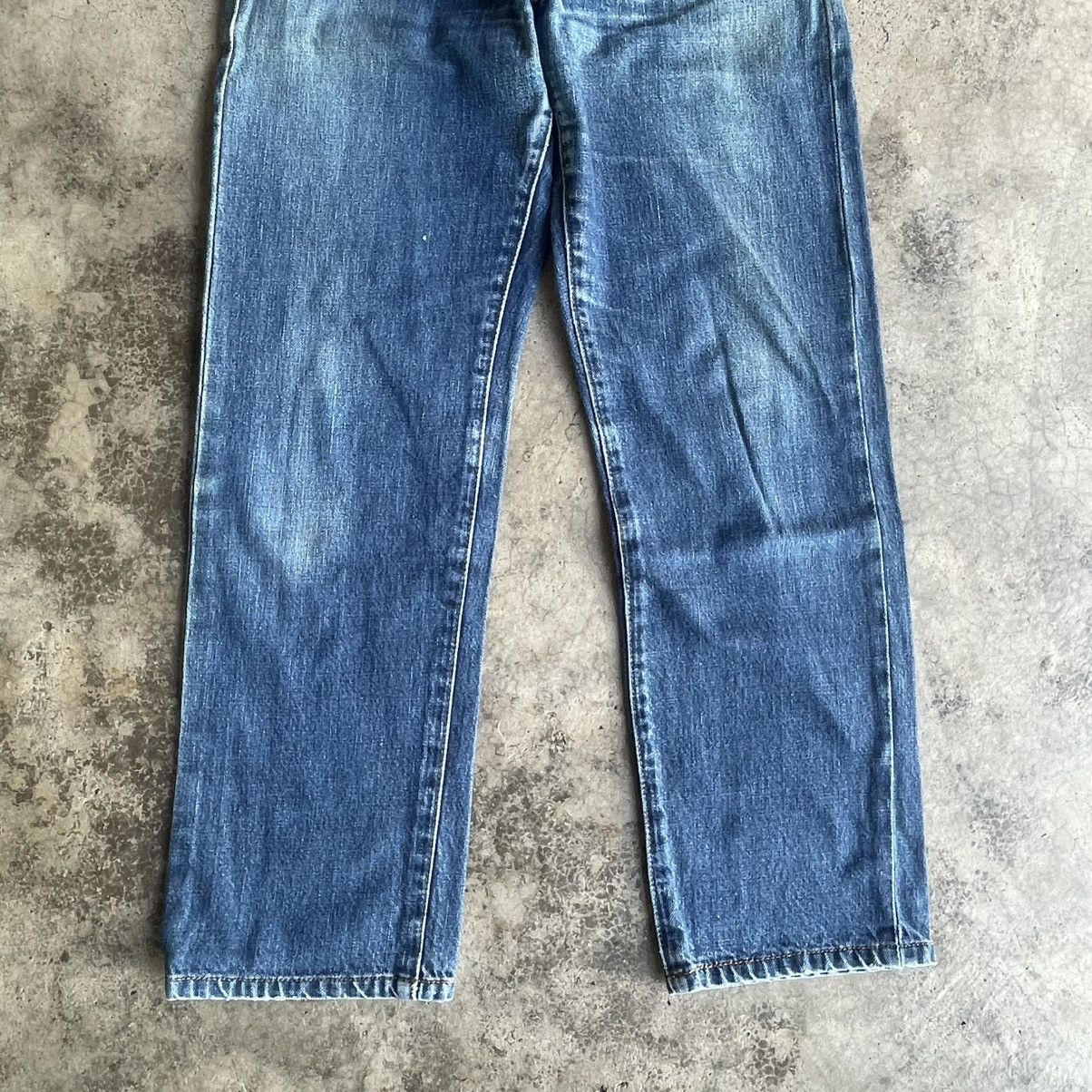 Levi's Vintage Clothing 🔥Vintage Levis 502XX Big E Stoned Washed Riped Denim Jeans Size US 30 / EU 46 - 3 Thumbnail