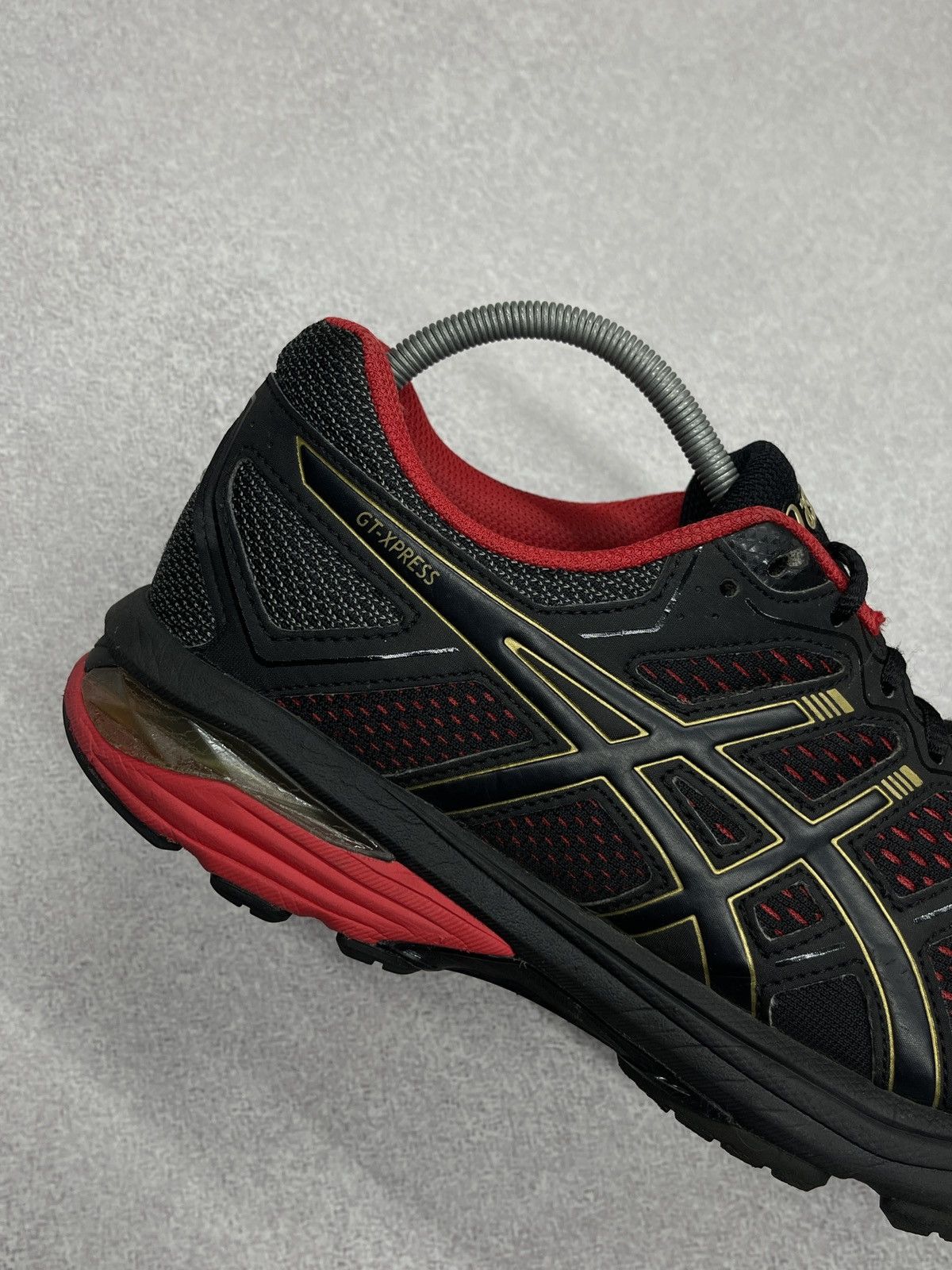 Asics Mens Asics GT-Xpress Sneakers Black/Red Size 42.5 Size US 9 / EU 42 - 6 Thumbnail