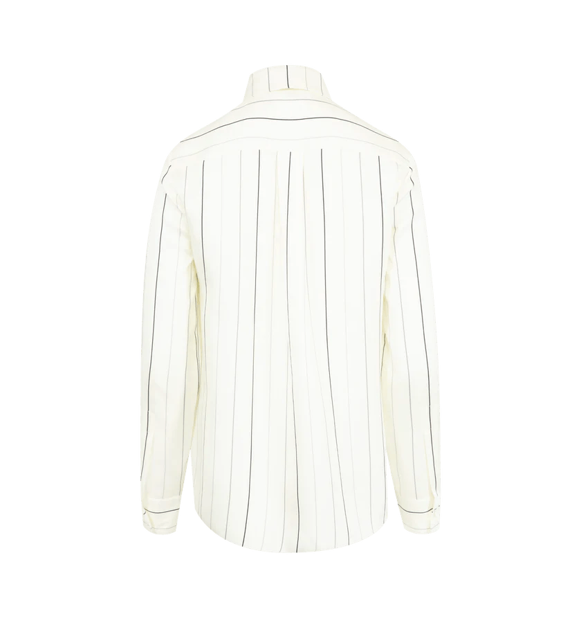 Gabriela Hearst o1h1sh11225 Henri Blouse in White Size XS / US 0-2 / IT 36-38 - 2 Thumbnail