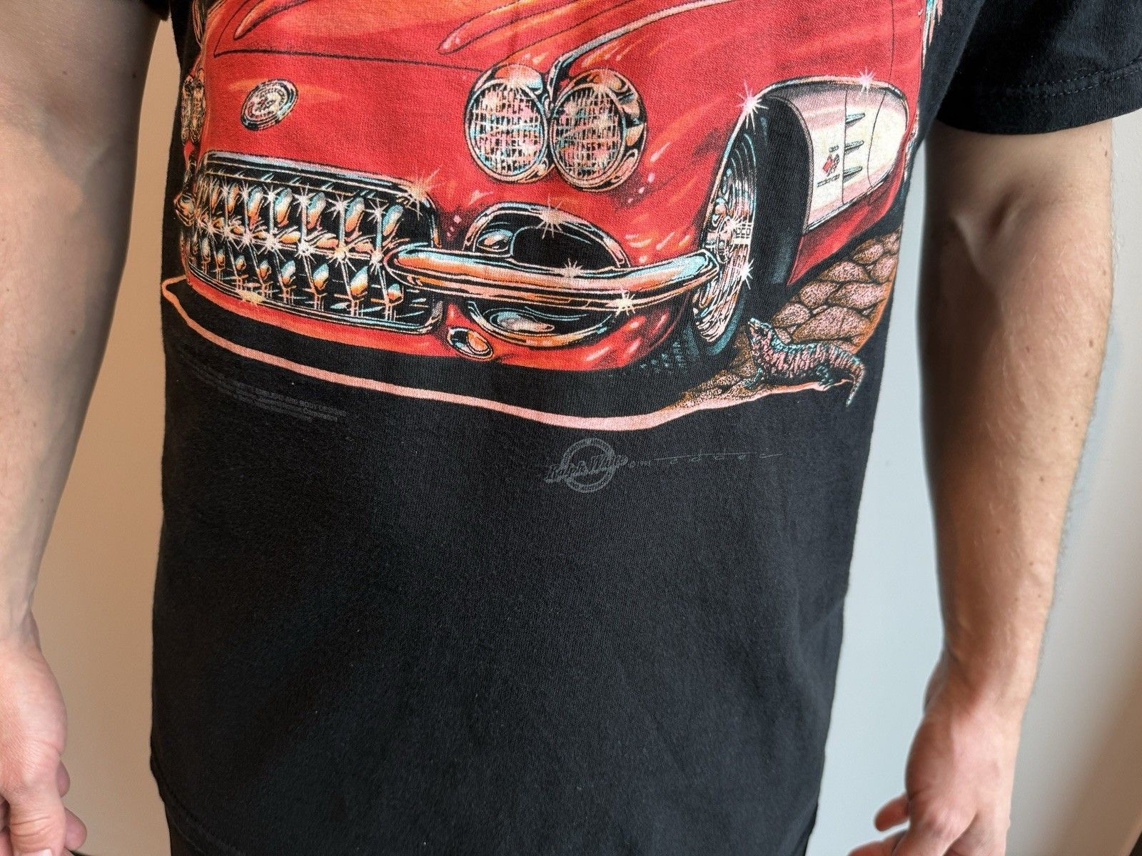 Fruit Of The Loom Vintage American Street US 66 Ralph White Chevrolet Shirt Size US L / EU 52-54 / 3 - 6 Thumbnail