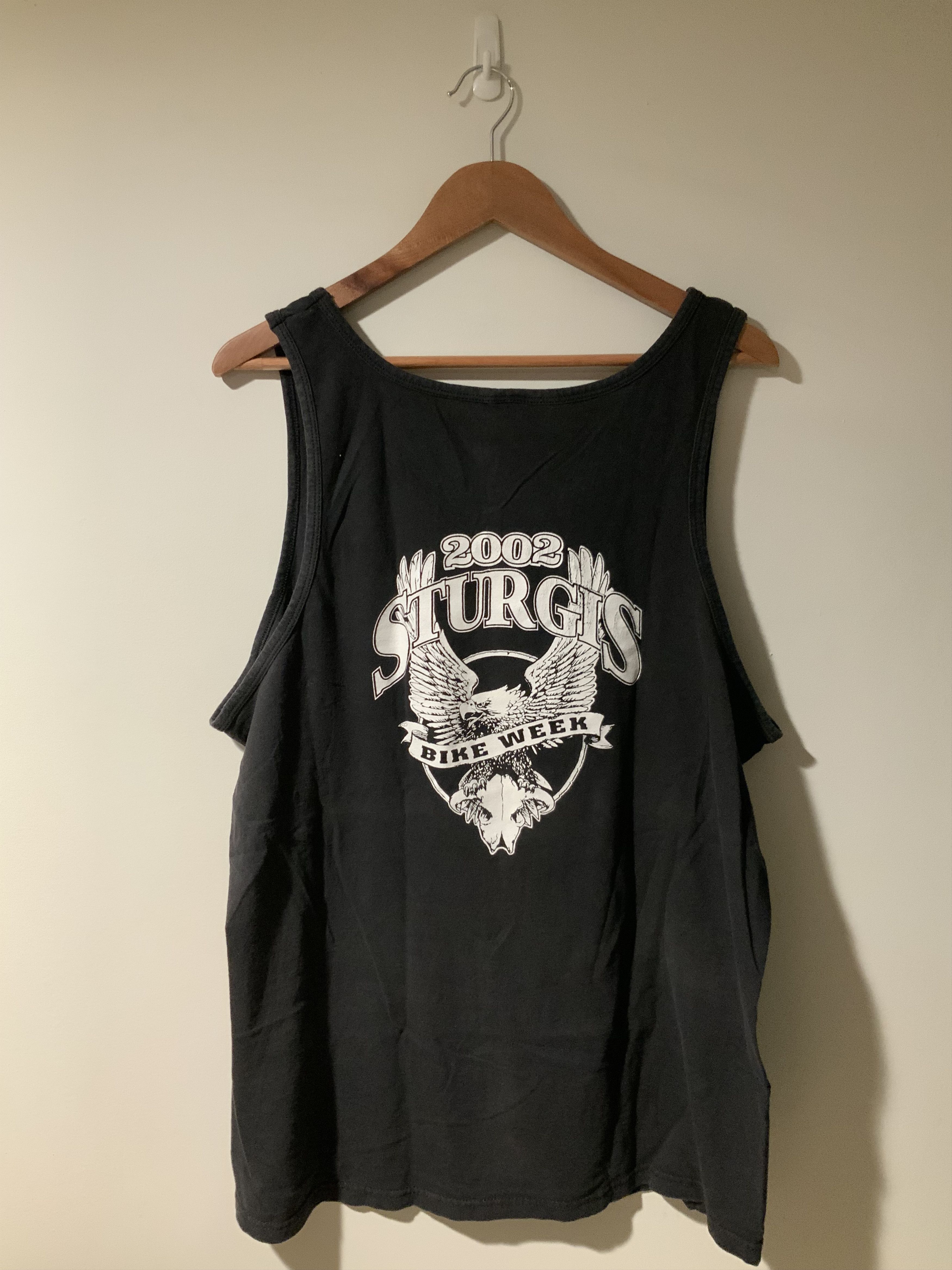 Harley Davidson × Vintage Vintage 2002 Sturgis Bike Week Harley Davidson Tank Top Size US XL / EU 56 / 4 - 4 Thumbnail