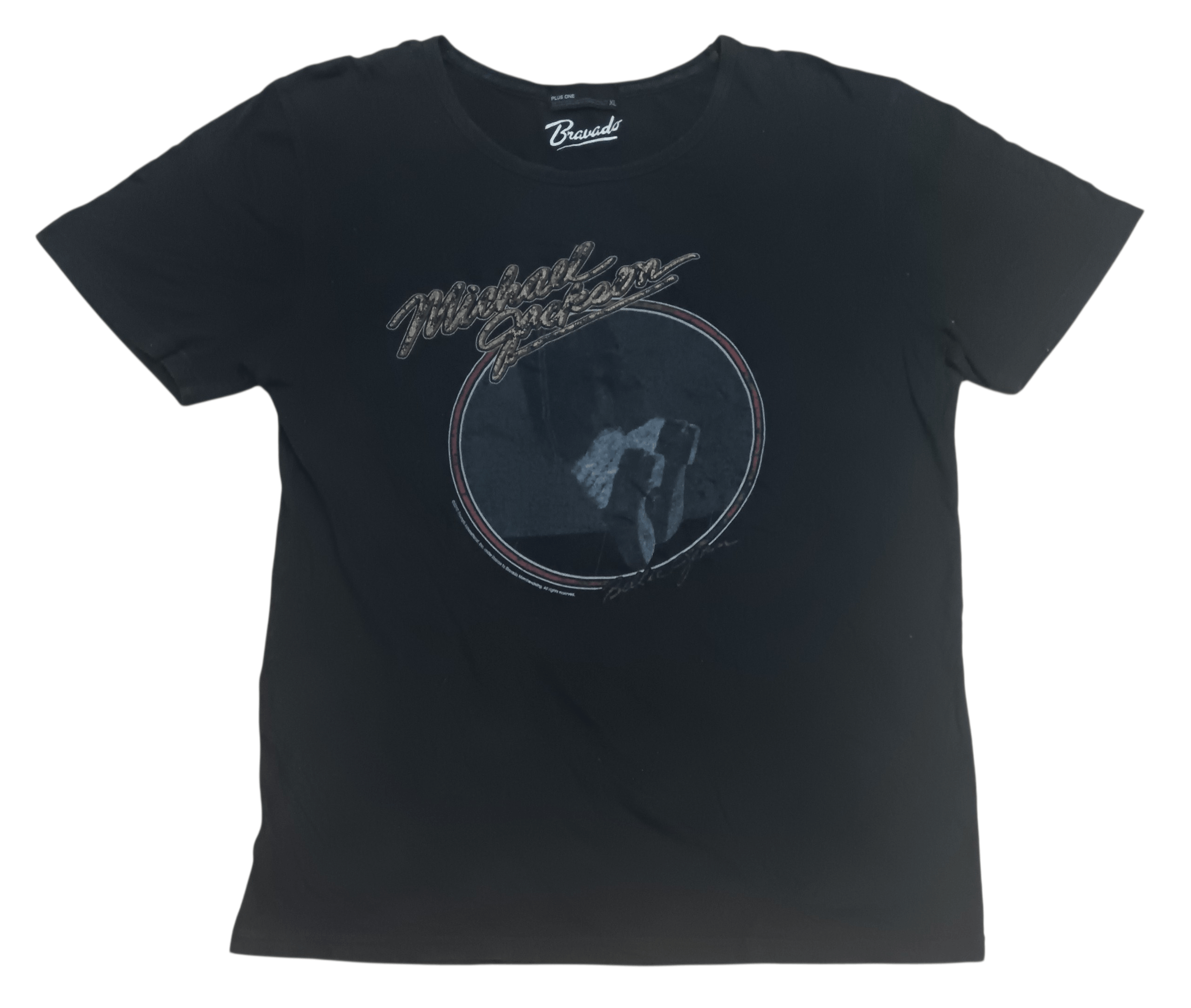 Plus One Clothing MICHAEL JACKSON ©2010 SHIRT Size US XL / EU 56 / 4 - 1 Thumbnail