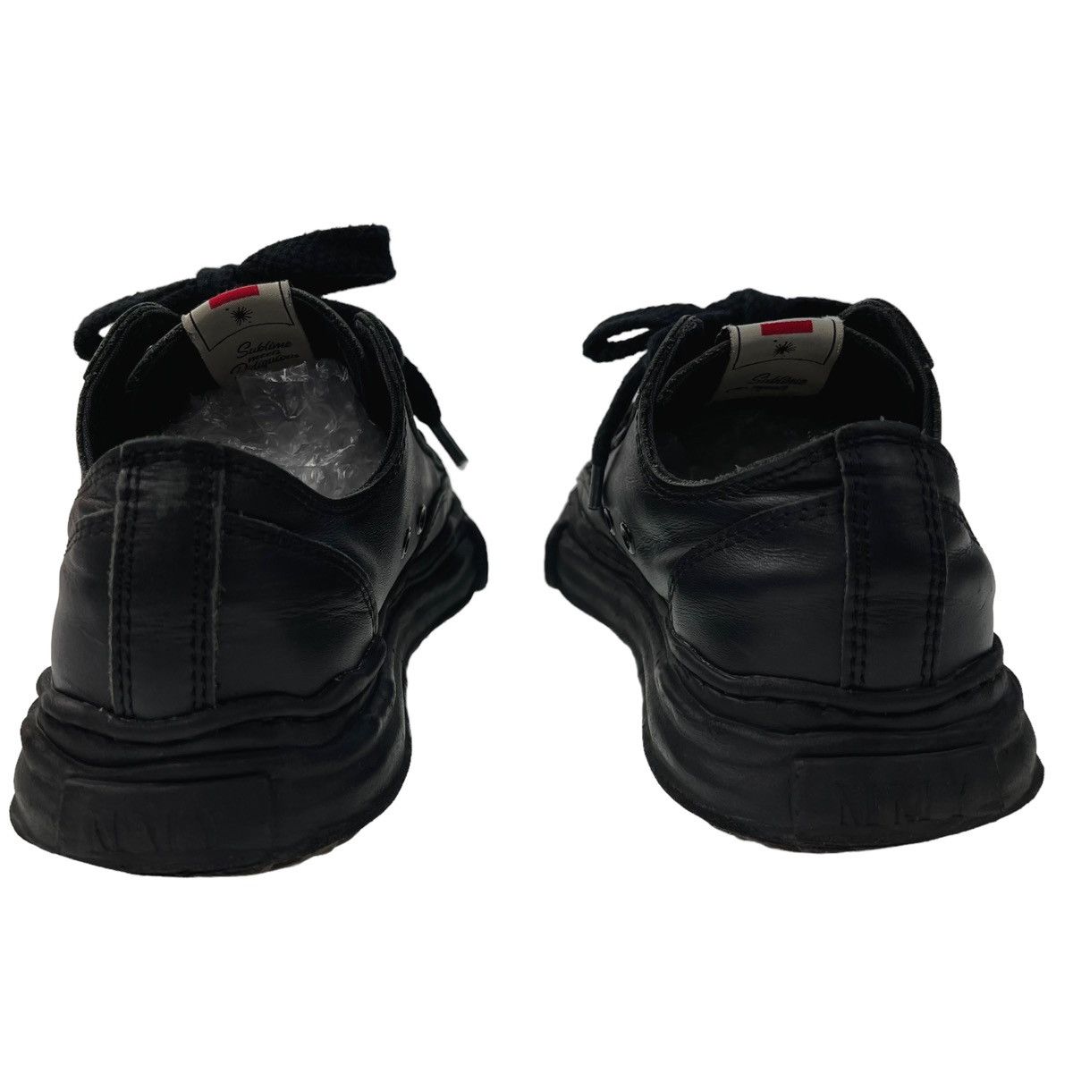 Maison MIHARA YASUHIRO Maison Mihara Yasuhiro Peterson Low Black Leather Size US 7 / EU 40 - 4 Thumbnail