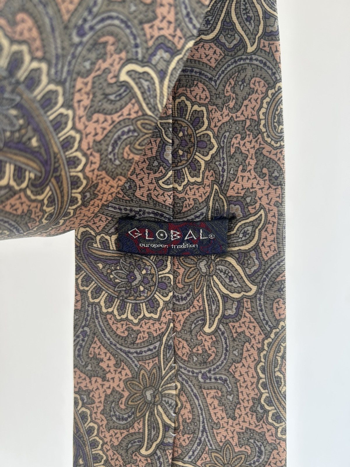 Other Global Euro Vintage Tie Floral Size ONE SIZE - 5 Thumbnail
