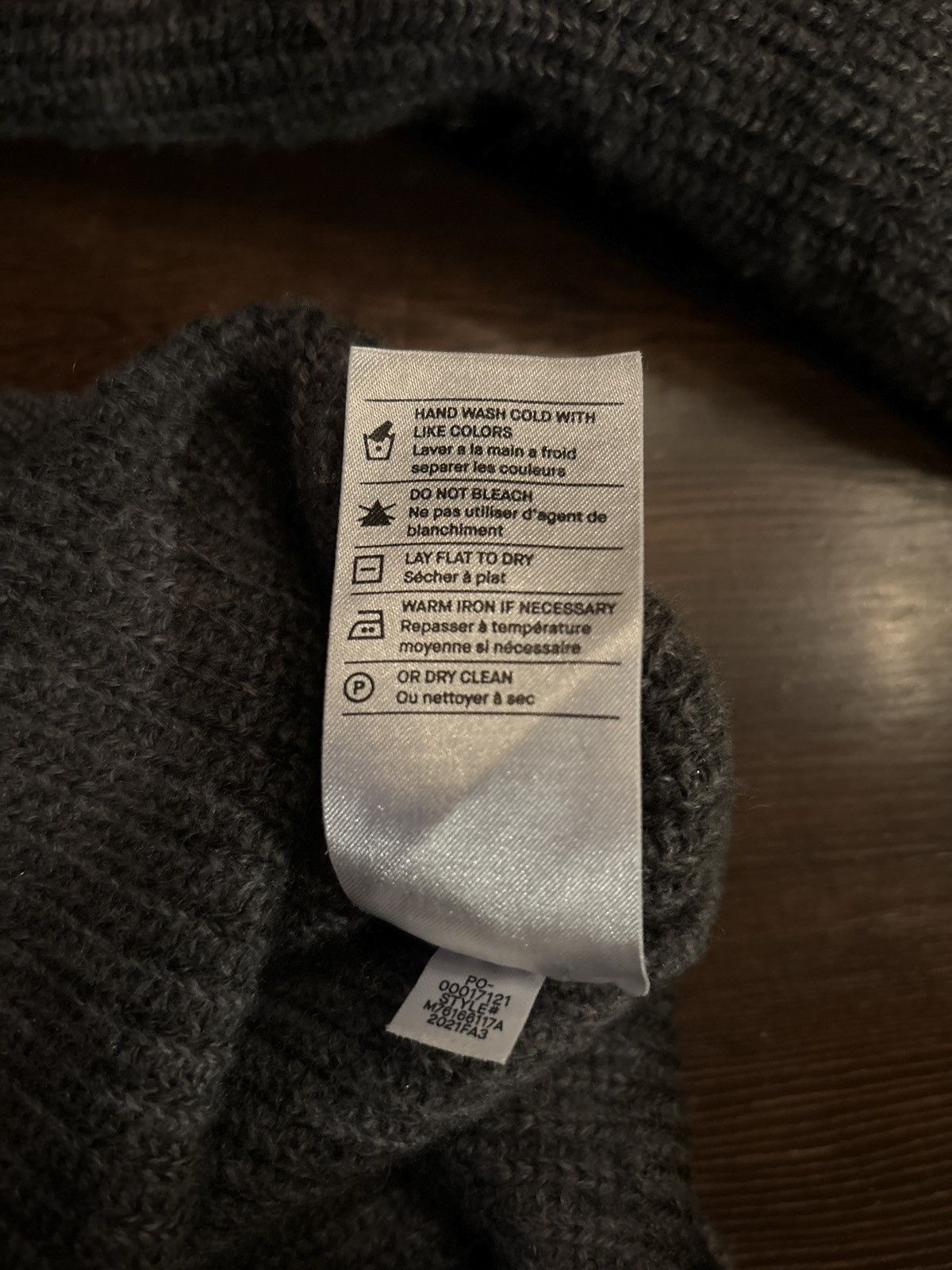 Vince Grey Striped Cashmere Blend Sweater Size US M / EU 48-50 / 2 - 5 Preview