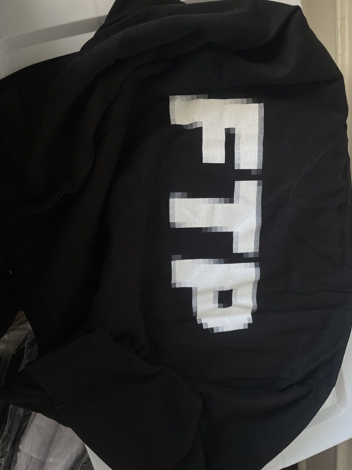 Fuck The Population FTP PIXEL CREW NECK LARGE BLACK Size US L / EU 52-54 / 3 - 3 Thumbnail