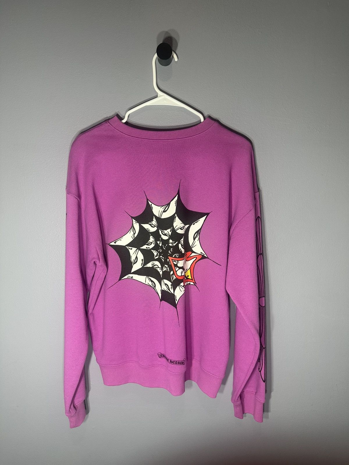 Chrome Hearts Chrome hearts matty boy purple spider crewneck PHYS Size US L / EU 52-54 / 3 - 2 Thumbnail