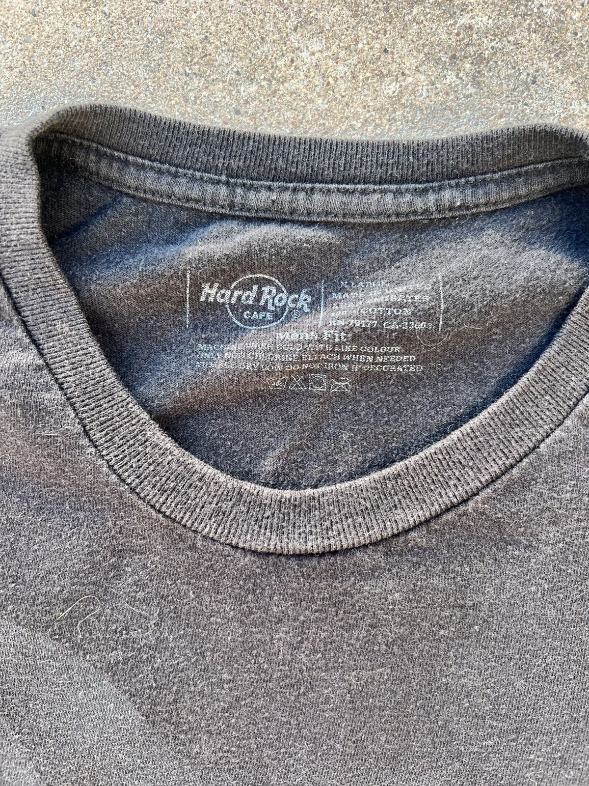 Hard Rock Cafe × Vintage Vintage black Hard Rock Cafe t shirt Size US XL / EU 56 / 4 - 3 Thumbnail