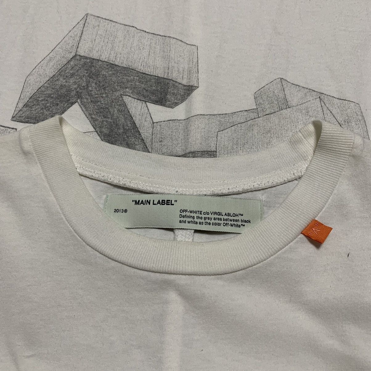 Off-White Off White Small Arrows 3D White Tee Virgil Abloh Size US S / EU 44-46 / 1 - 5 Thumbnail