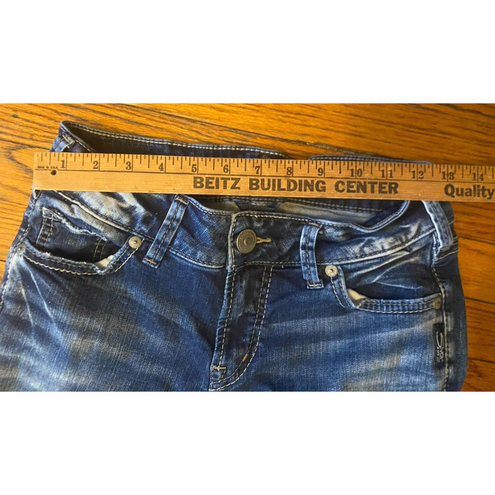 Silver Jeans Co. Silver Jeans Co. Suki Mid Rise Bermuda shorts Women’s W27 Size 28" / US 6 / IT 42 - 5 Thumbnail